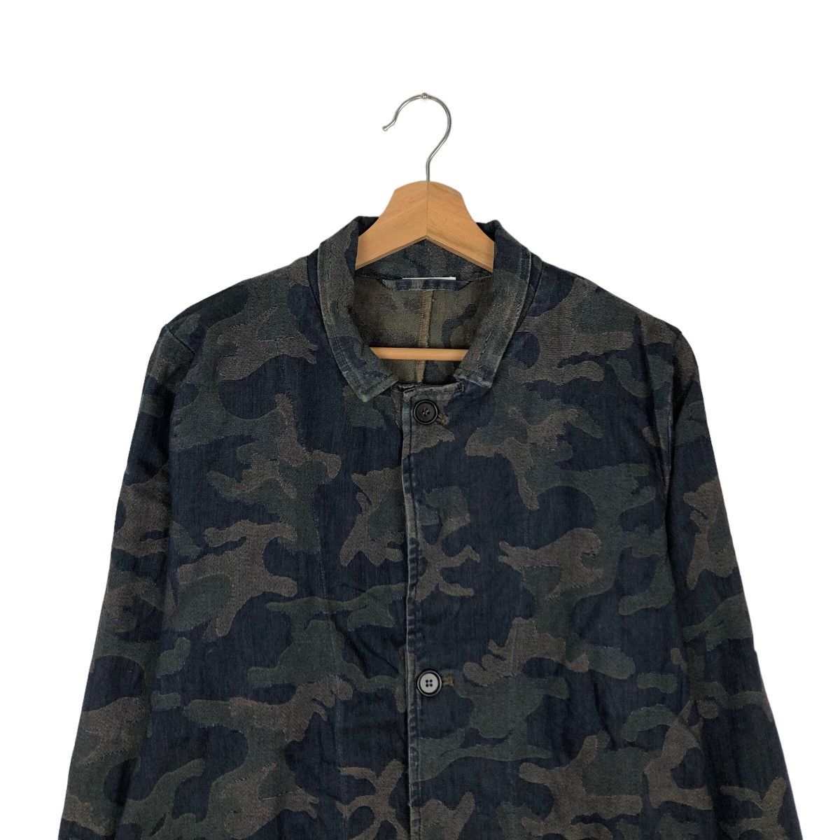 Japanese Brand VINTAGE CHORE JACKET CAMO WORK JACKET PANAMA ROUTE JAPAN Size US M / EU 48-50 / 2 - 2 Thumbnail