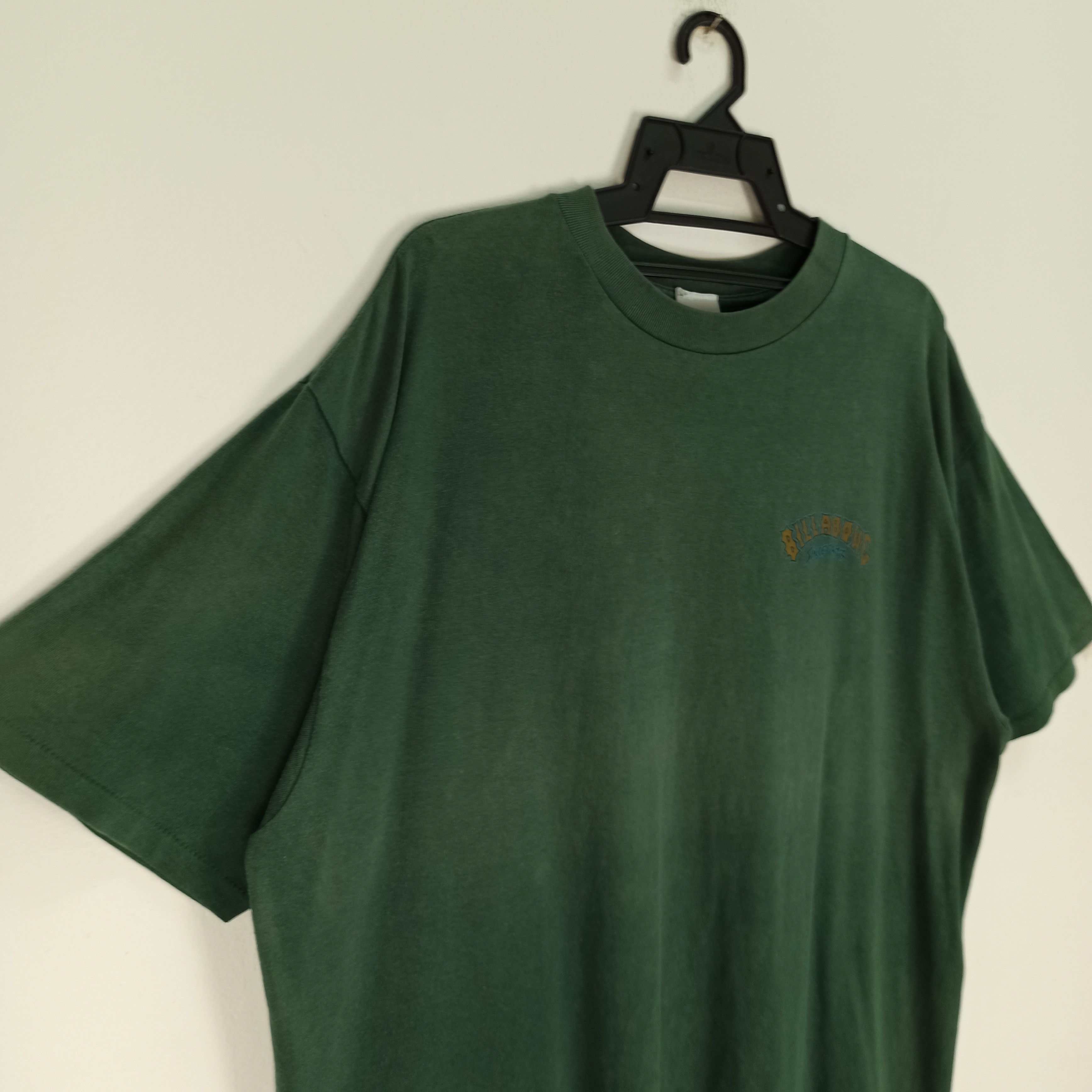 Billabong 🔥Rare🔥 Billabong Made in USA Faded Green Tshirt Size US L / EU 52-54 / 3 - 10 Thumbnail