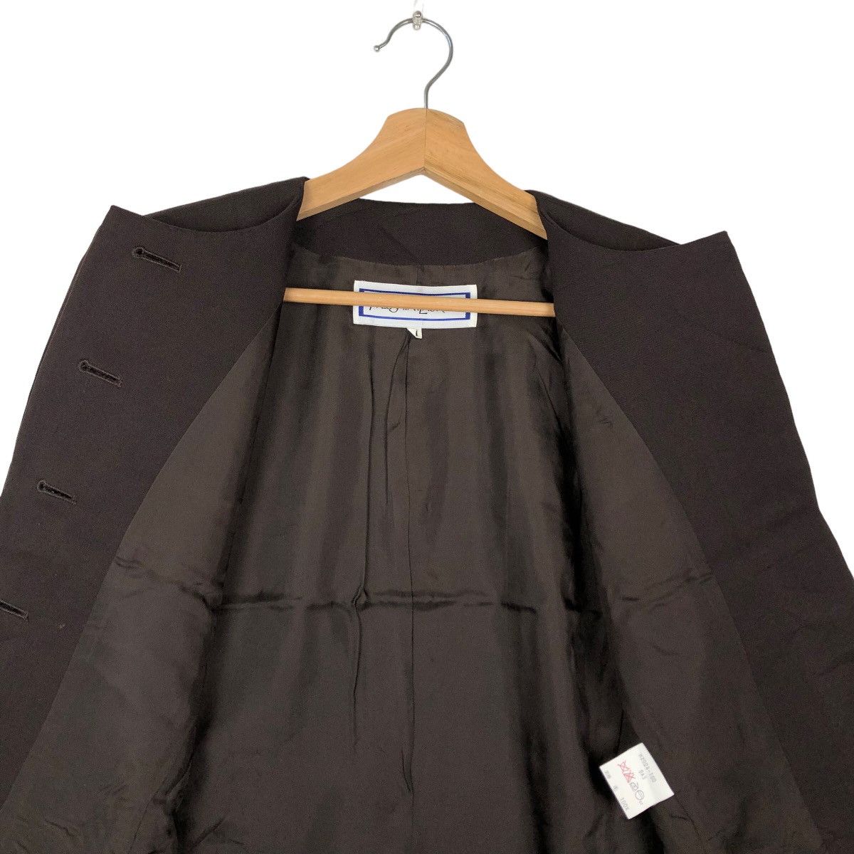 Yves Saint Laurent VINTAGE CROPPED COATS JACKET YVES SAINT LAURENT Size XXS / US 00 / IT 34 - 11 Thumbnail