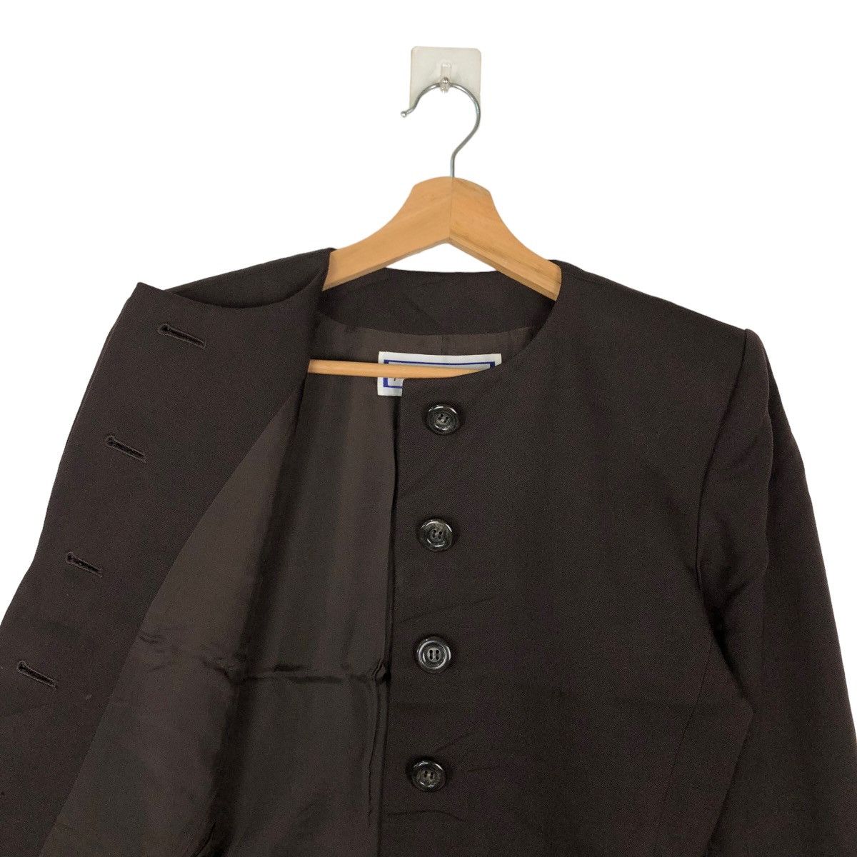 Yves Saint Laurent VINTAGE CROPPED COATS JACKET YVES SAINT LAURENT Size XXS / US 00 / IT 34 - 10 Thumbnail