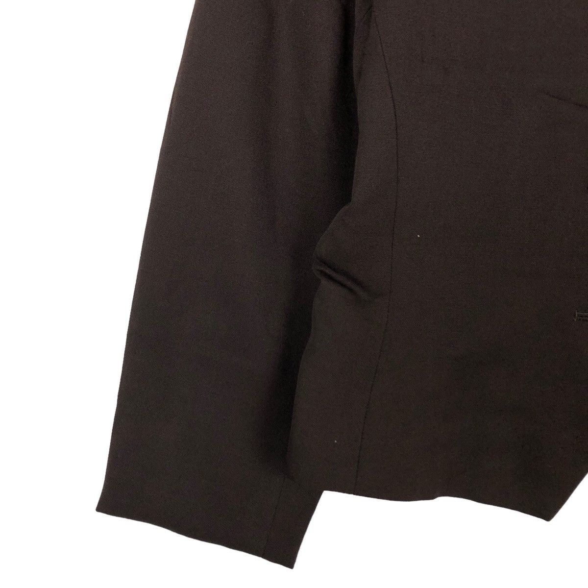 Yves Saint Laurent VINTAGE CROPPED COATS JACKET YVES SAINT LAURENT Size XXS / US 00 / IT 34 - 3 Thumbnail