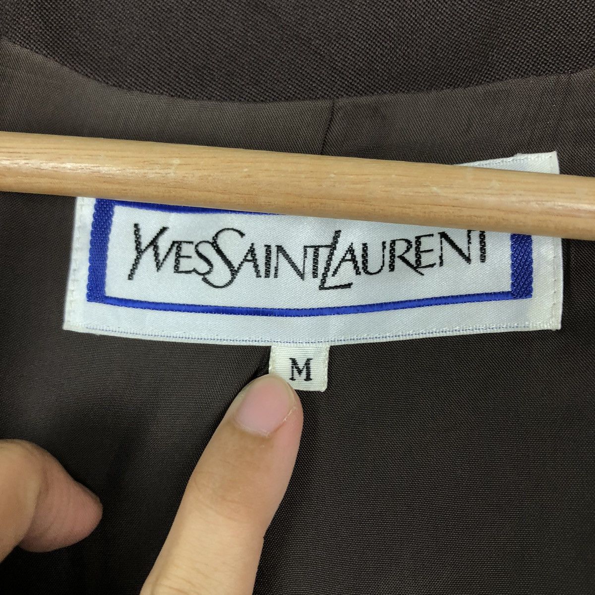 Yves Saint Laurent VINTAGE CROPPED COATS JACKET YVES SAINT LAURENT Size XXS / US 00 / IT 34 - 12 Thumbnail