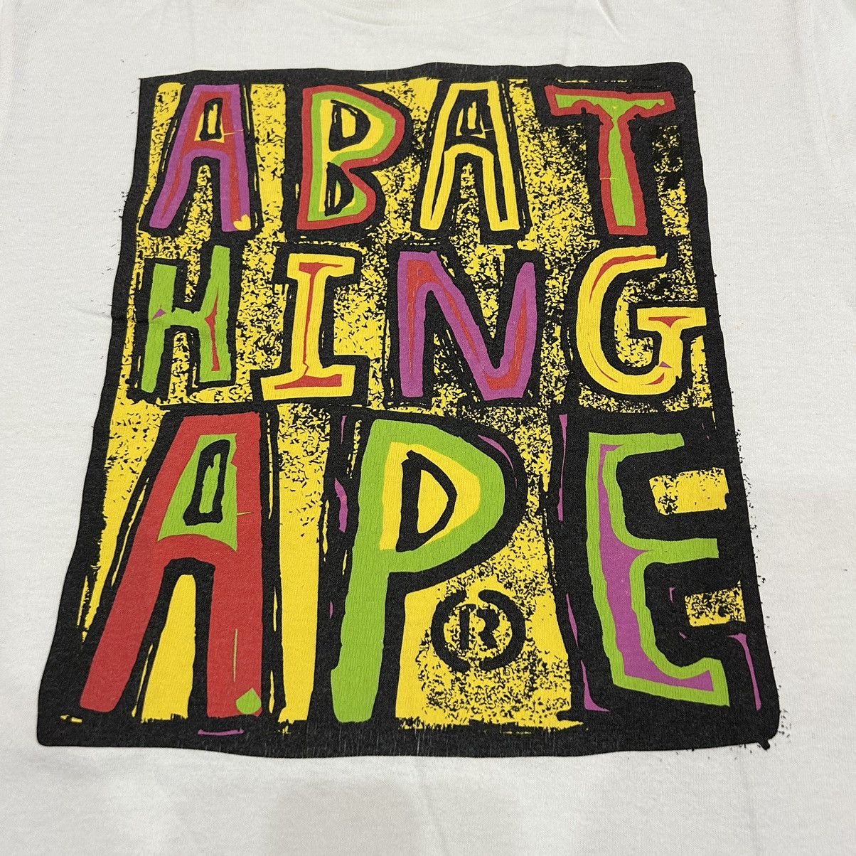Bape A Bathing Ape Happy Mondays Tee Size US S / EU 44-46 / 1 - 3 Thumbnail