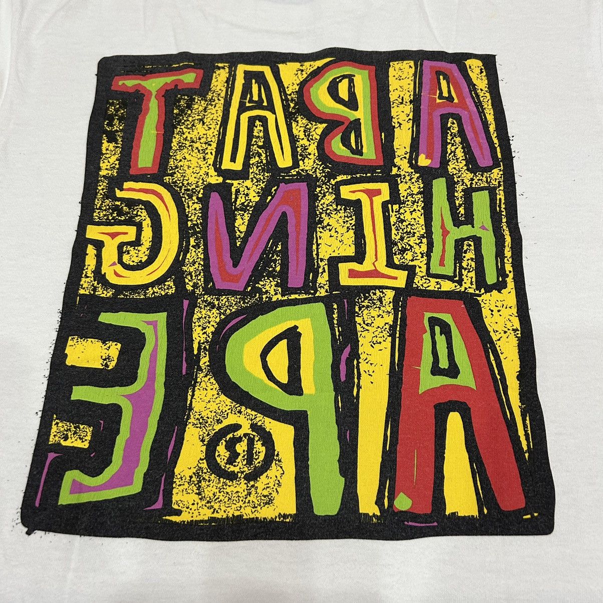 Bape A Bathing Ape Happy Mondays Tee Size US S / EU 44-46 / 1 - 4 Thumbnail