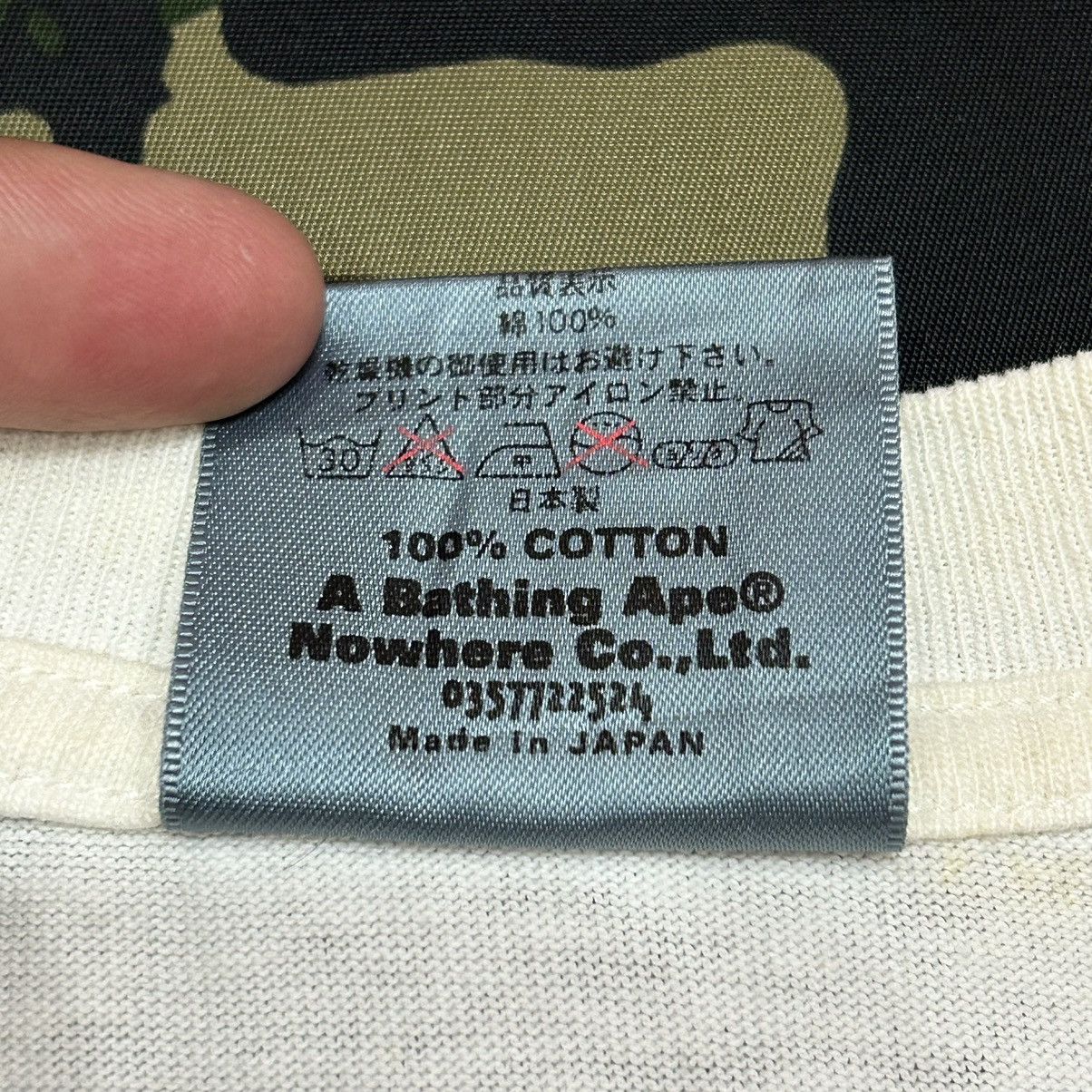 Bape A Bathing Ape Happy Mondays Tee Size US S / EU 44-46 / 1 - 8 Thumbnail