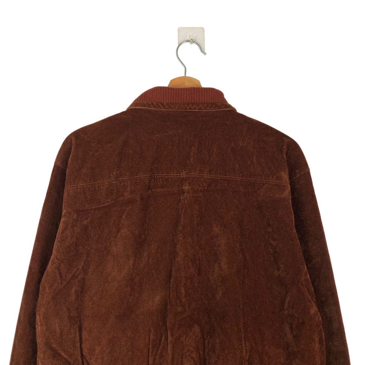 Japanese Brand VINTAGE SOFT LEATHER JACKET BOMBER SING ACE JAPAN MADE Size US L / EU 52-54 / 3 - 8 Thumbnail