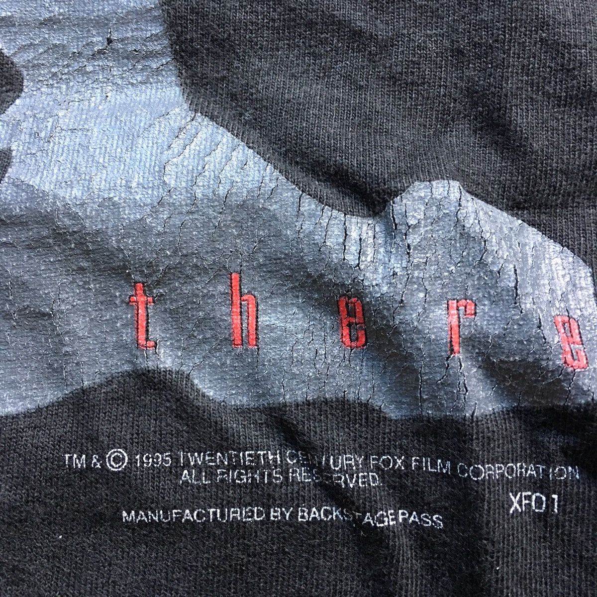 Vintage Vintage 90s 1995 X Files Tv Show Graphic T Shirt XL Rare Size US XL / EU 56 / 4 - 4 Thumbnail