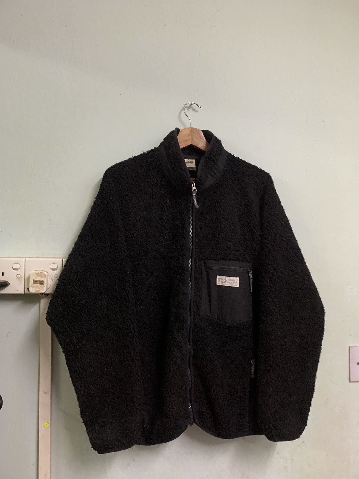 Beams Plus 👹RUSSELL ATHLETIC X BEAMS FLEECE JACKET Size US L / EU 52-54 / 3 - 4 Thumbnail