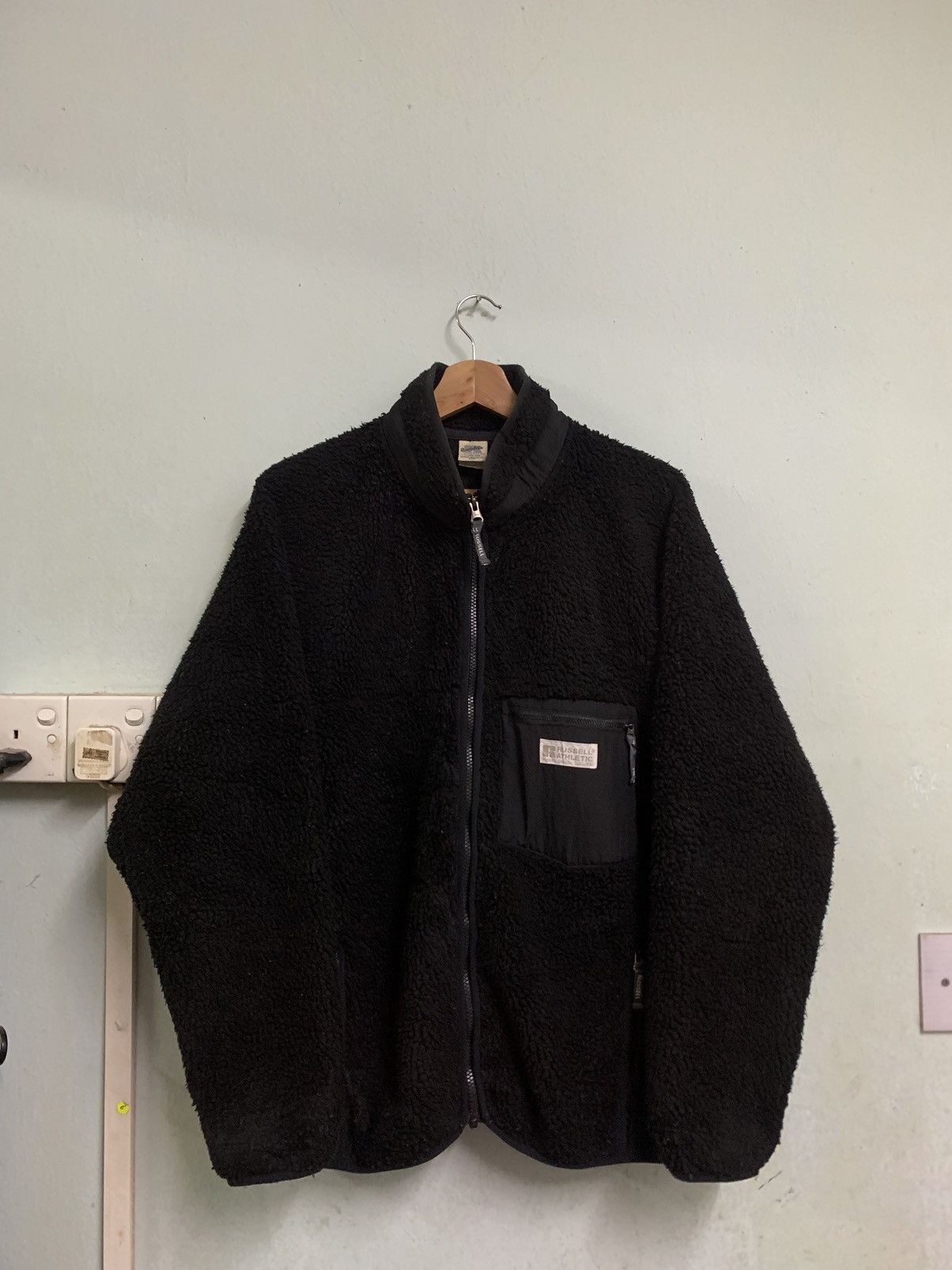 Beams Plus 👹RUSSELL ATHLETIC X BEAMS FLEECE JACKET Size US L / EU 52-54 / 3 - 2 Thumbnail