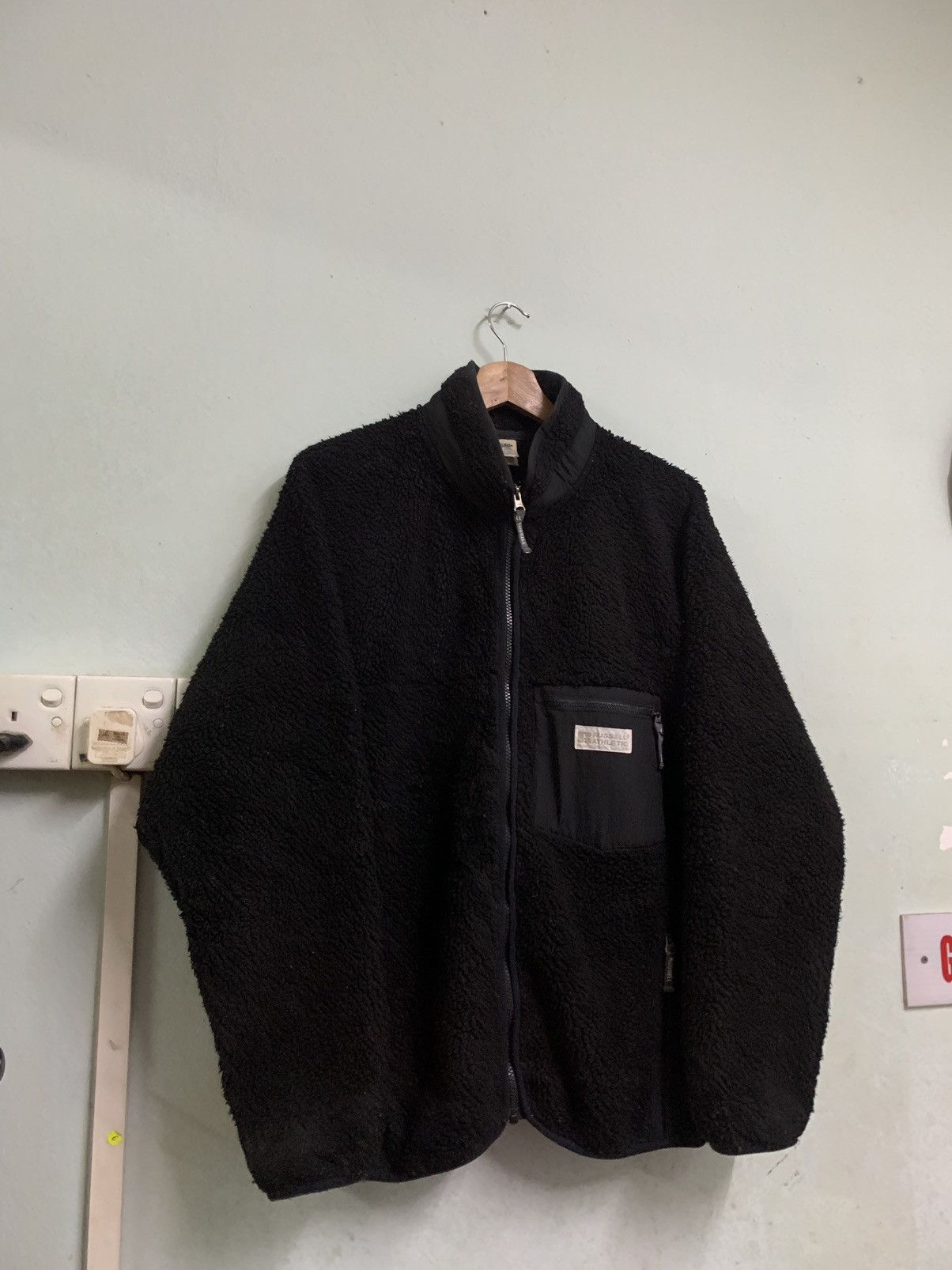 Beams Plus 👹RUSSELL ATHLETIC X BEAMS FLEECE JACKET Size US L / EU 52-54 / 3 - 5 Thumbnail