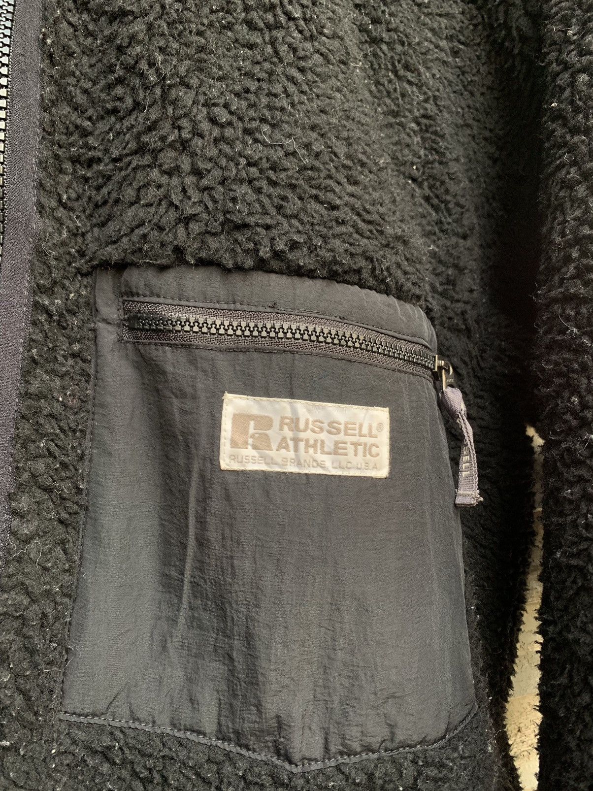 Beams Plus 👹RUSSELL ATHLETIC X BEAMS FLEECE JACKET Size US L / EU 52-54 / 3 - 13 Thumbnail
