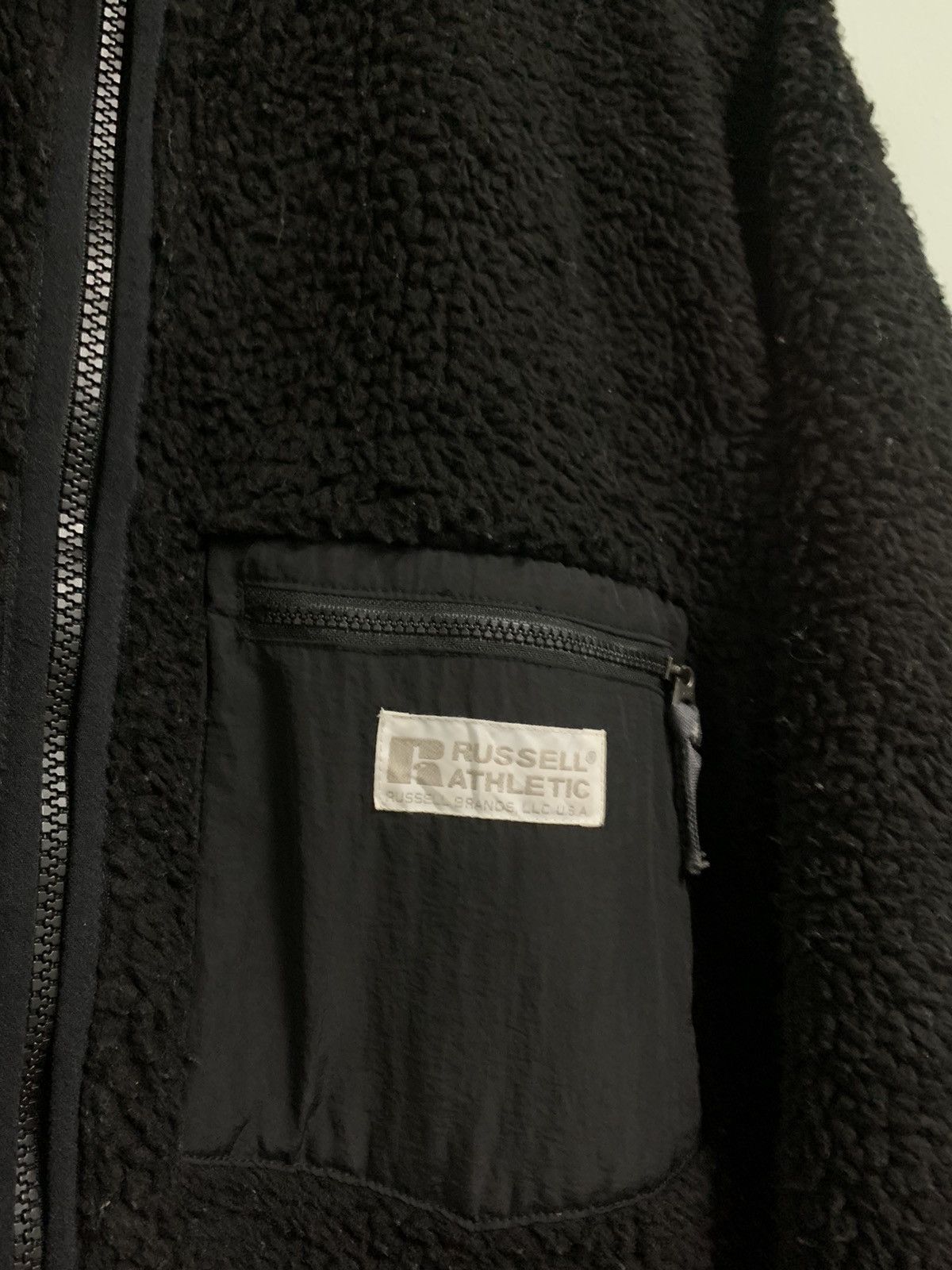Beams Plus 👹RUSSELL ATHLETIC X BEAMS FLEECE JACKET Size US L / EU 52-54 / 3 - 8 Thumbnail