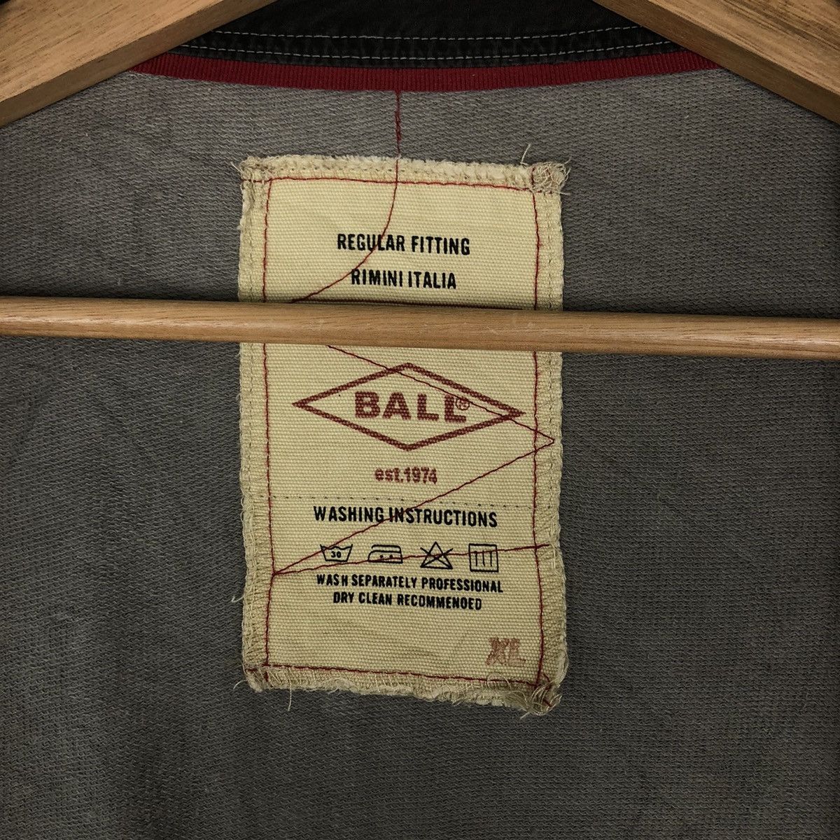 Japanese Brand VINTAGE BIKER JACKET BALL INSPIRED SCHOTT PERFECTO Size US XL / EU 56 / 4 - 13 Thumbnail