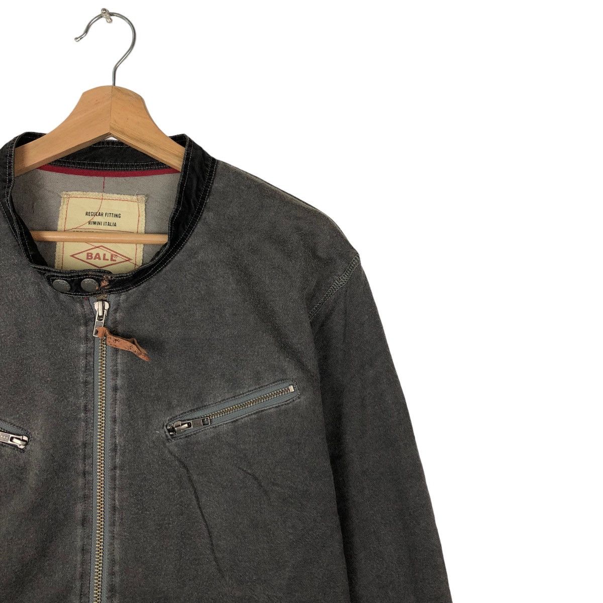 Japanese Brand VINTAGE BIKER JACKET BALL INSPIRED SCHOTT PERFECTO Size US XL / EU 56 / 4 - 5 Thumbnail