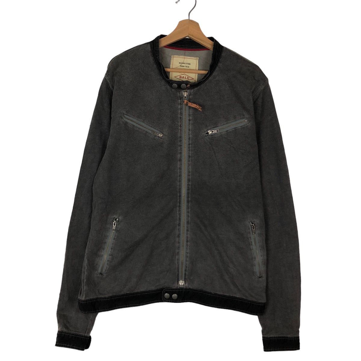 Japanese Brand VINTAGE BIKER JACKET BALL INSPIRED SCHOTT PERFECTO Size US XL / EU 56 / 4 - 1 Thumbnail