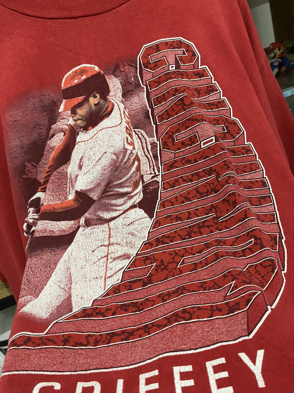 Vintage Vintage 2000 MLB Cincinnati Ken Griffey Jr Size US XXL / EU 58 / 5 - 3 Thumbnail