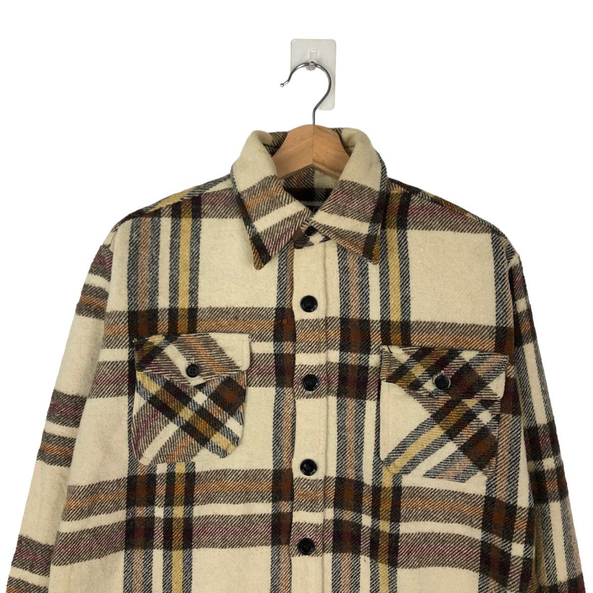 Japanese Brand VINTAGE CPO JAPAN MADE WOOL JACKET TARTAN DESIGN Size US M / EU 48-50 / 2 - 2 Thumbnail
