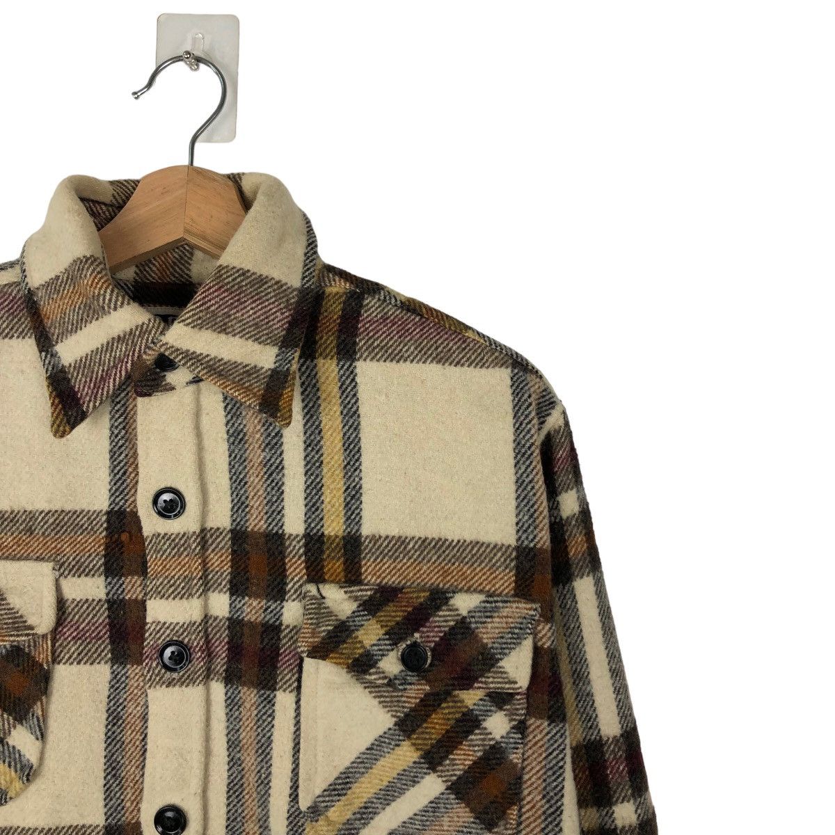 Japanese Brand VINTAGE CPO JAPAN MADE WOOL JACKET TARTAN DESIGN Size US M / EU 48-50 / 2 - 5 Thumbnail