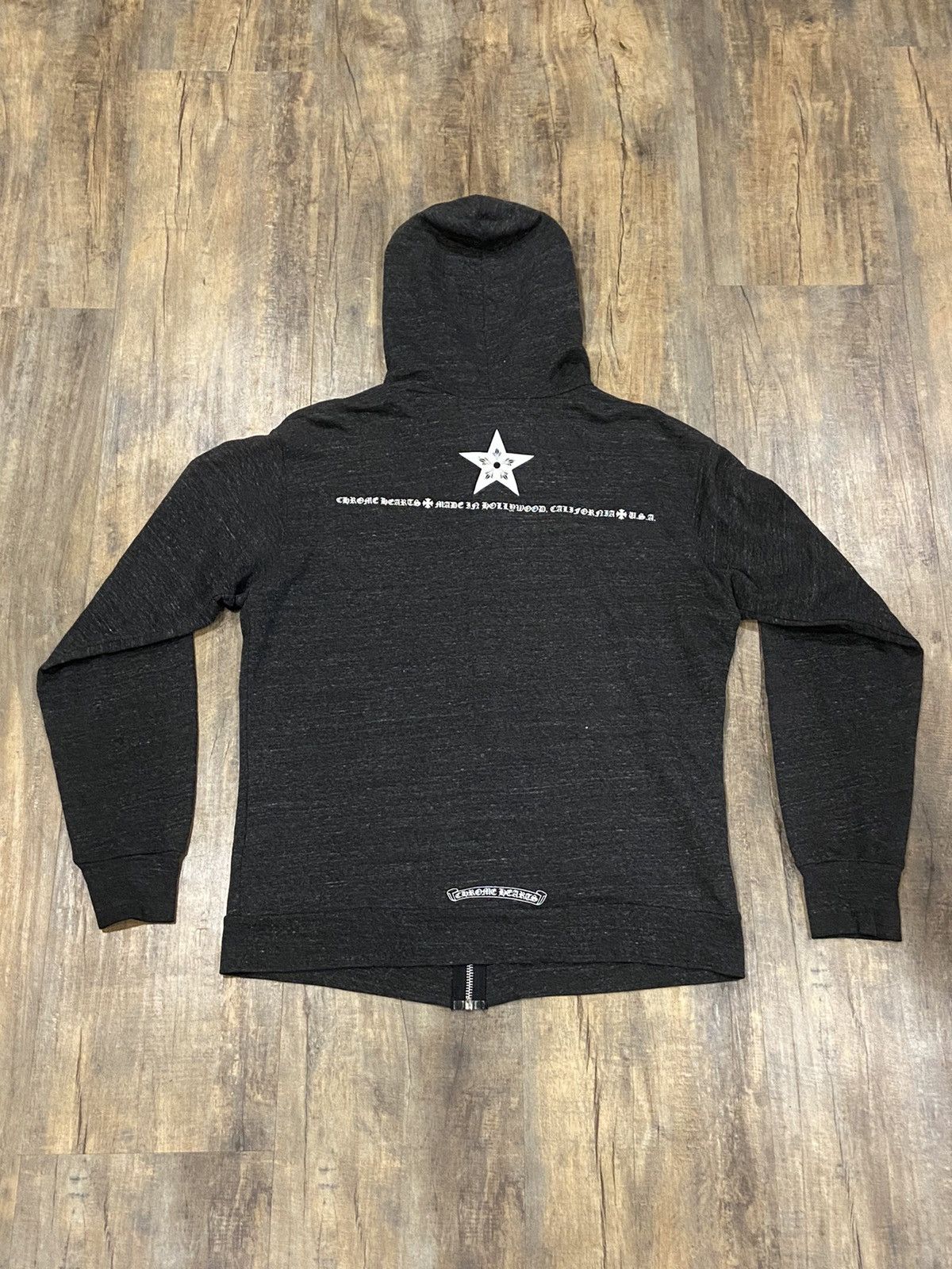 CHH Chrome Heart Hoodie CH Crow Hot Diamond Hand Button Casual Hooded Sweater main image 1