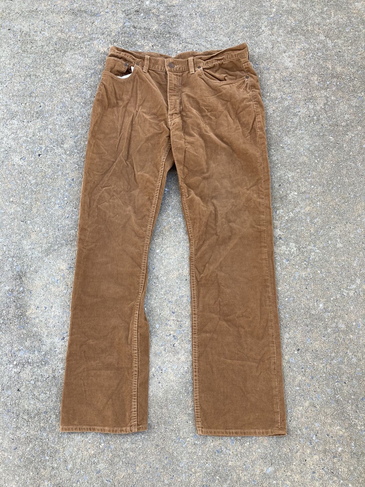 Polo Ralph Lauren × Vintage Vintage Polo Ralph Lauren Corduroy Jeans / Pants Size US 34 / EU 50 - 1 Thumbnail