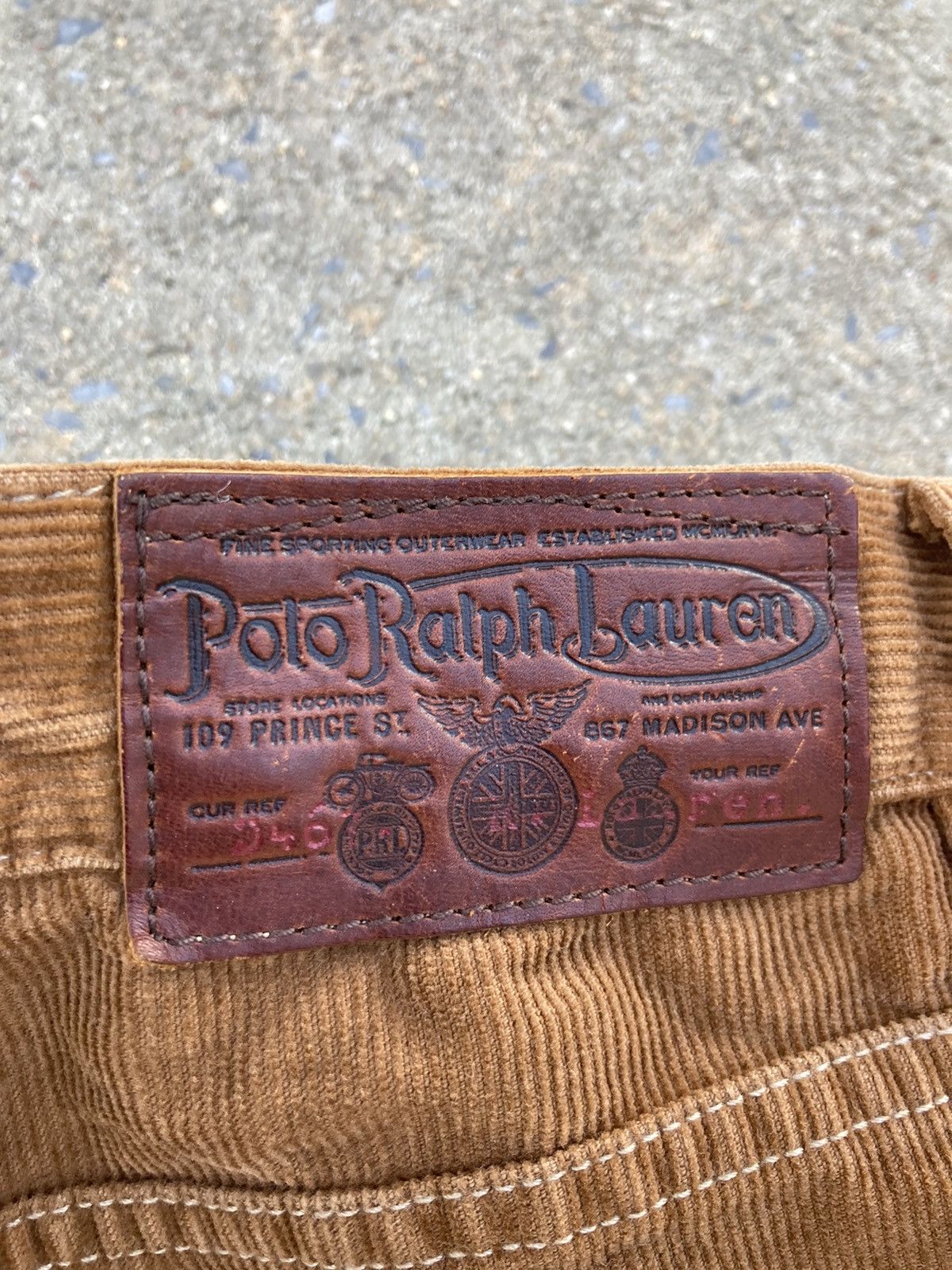 Polo Ralph Lauren × Vintage Vintage Polo Ralph Lauren Corduroy Jeans / Pants Size US 34 / EU 50 - 7 Thumbnail