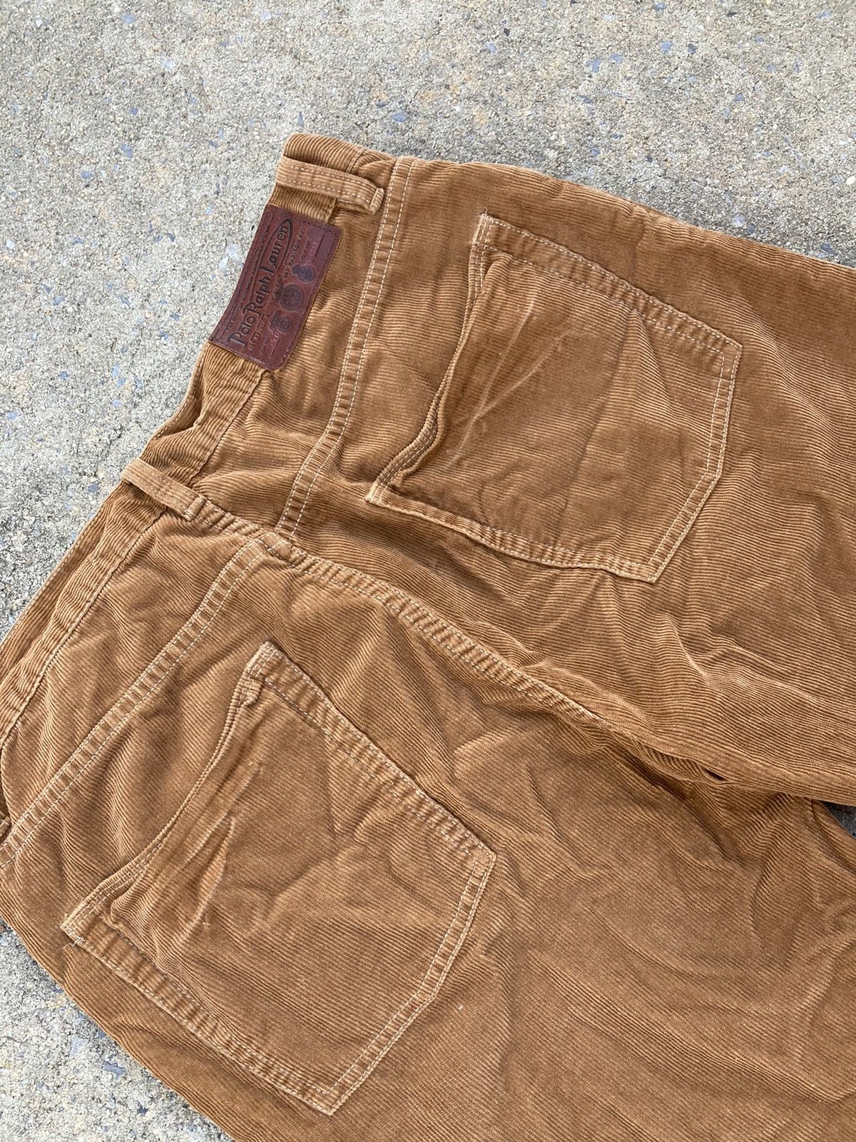 Polo Ralph Lauren × Vintage Vintage Polo Ralph Lauren Corduroy Jeans / Pants Size US 34 / EU 50 - 4 Thumbnail