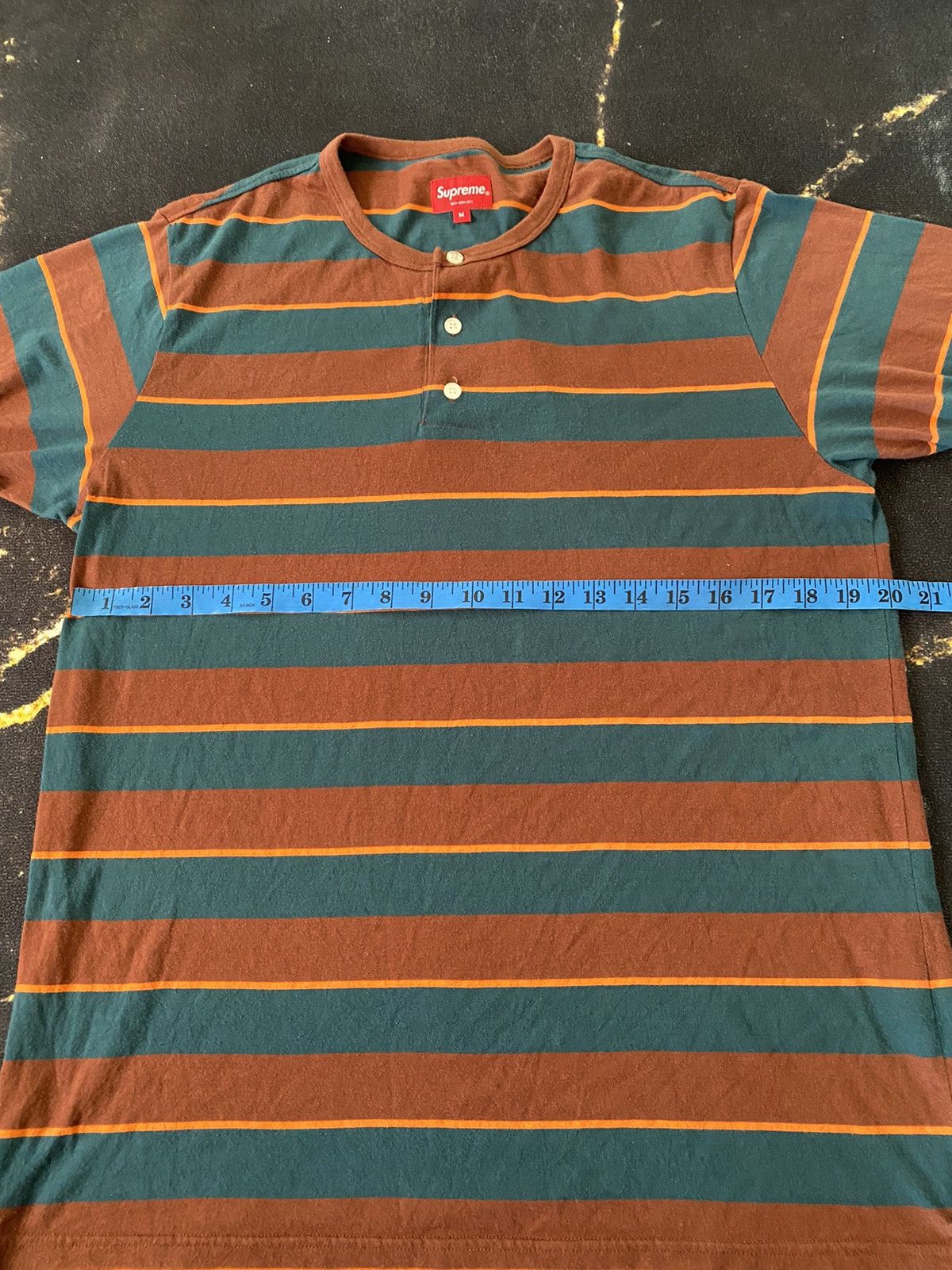 Supreme Supreme Multicolor Striped Shirt Size US M / EU 48-50 / 2 - 7 Thumbnail