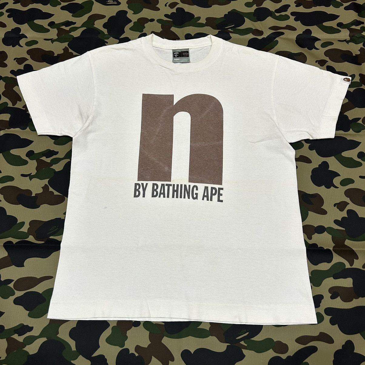 Bape Bape Alphabet N Tee Size US M / EU 48-50 / 2 - 1 Thumbnail