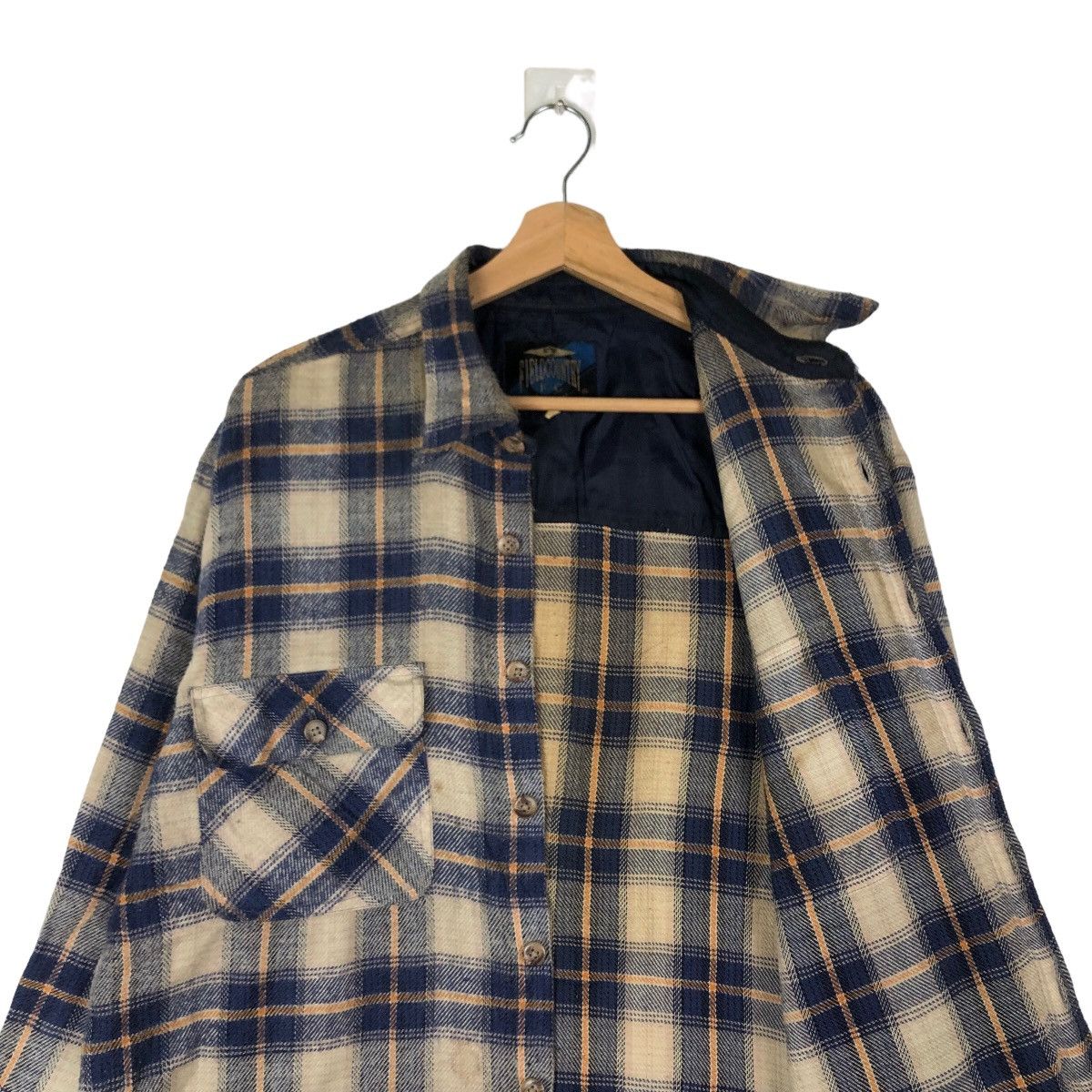 Japanese Brand VINTAGE FLANNEL JACKET TARTAN DESIGN FIELD COUNTRY Size US L / EU 52-54 / 3 - 10 Thumbnail