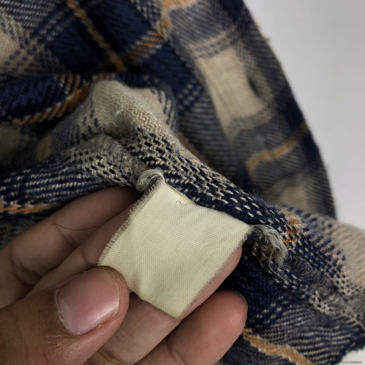 Japanese Brand VINTAGE FLANNEL JACKET TARTAN DESIGN FIELD COUNTRY Size US L / EU 52-54 / 3 - 13 Thumbnail