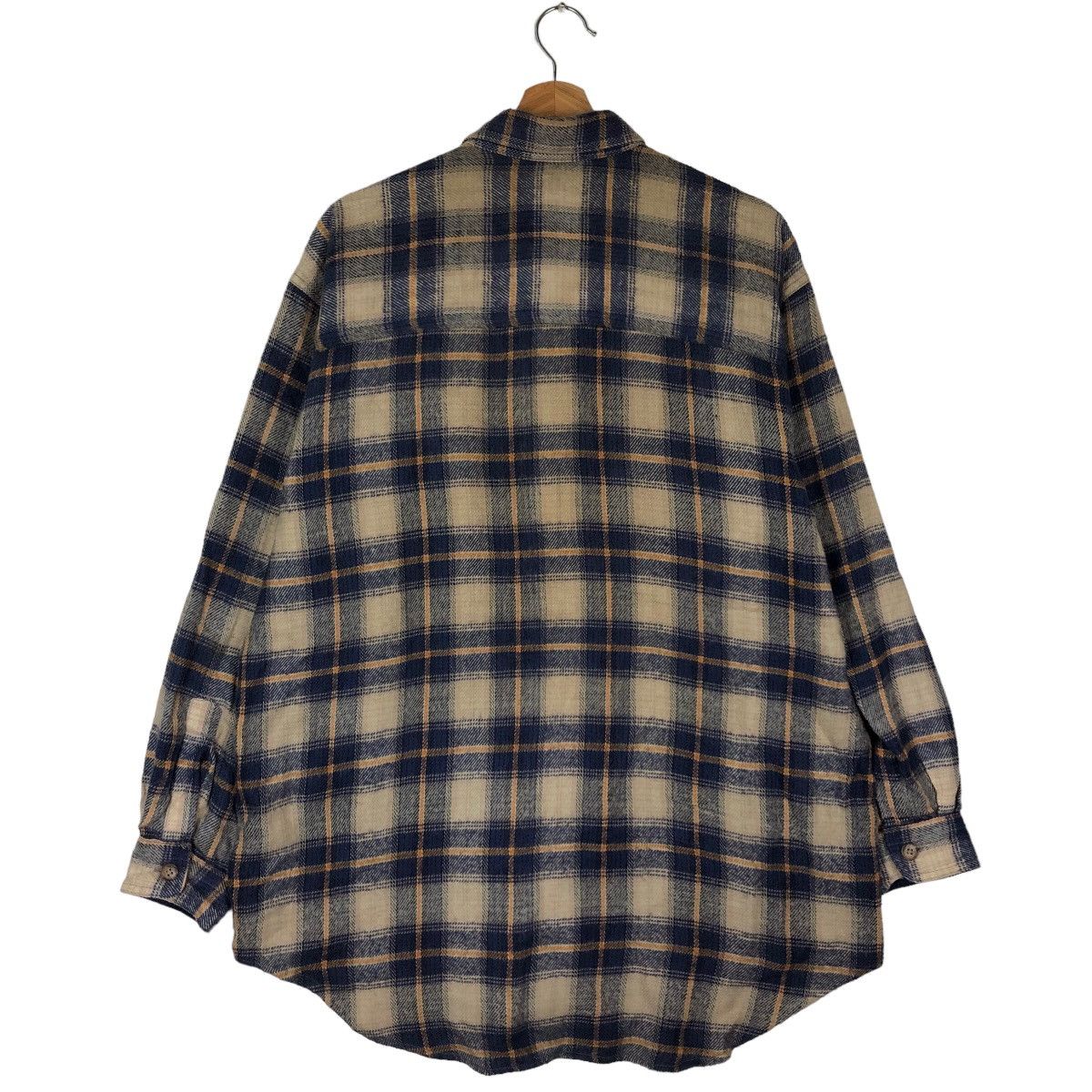 Japanese Brand VINTAGE FLANNEL JACKET TARTAN DESIGN FIELD COUNTRY Size US L / EU 52-54 / 3 - 7 Thumbnail