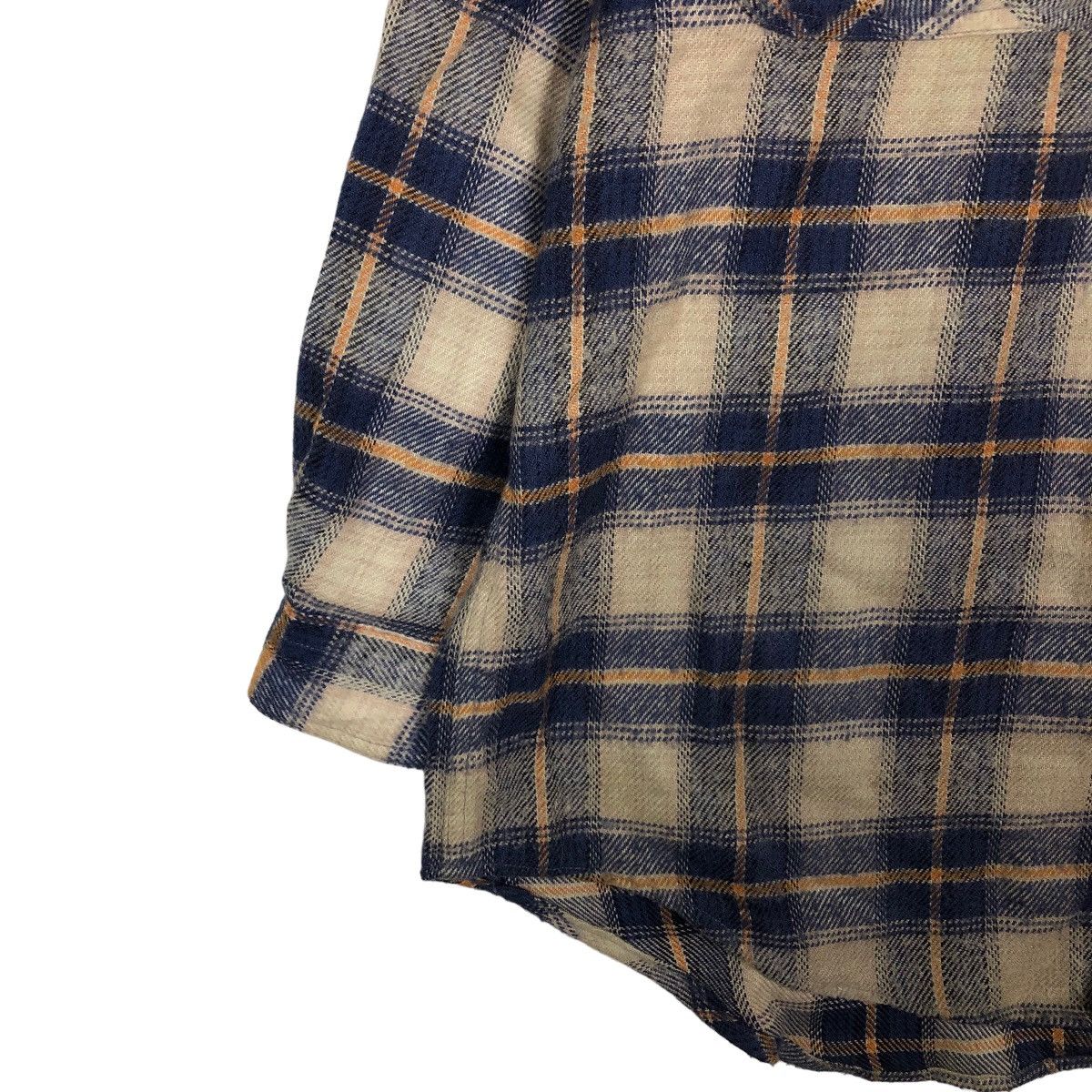 Japanese Brand VINTAGE FLANNEL JACKET TARTAN DESIGN FIELD COUNTRY Size US L / EU 52-54 / 3 - 3 Thumbnail