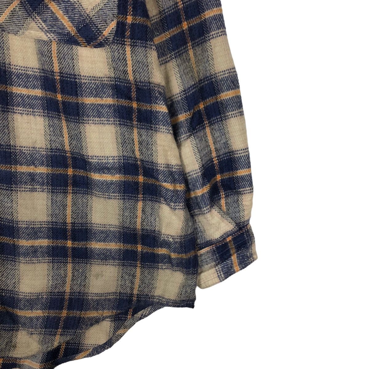 Japanese Brand VINTAGE FLANNEL JACKET TARTAN DESIGN FIELD COUNTRY Size US L / EU 52-54 / 3 - 4 Thumbnail