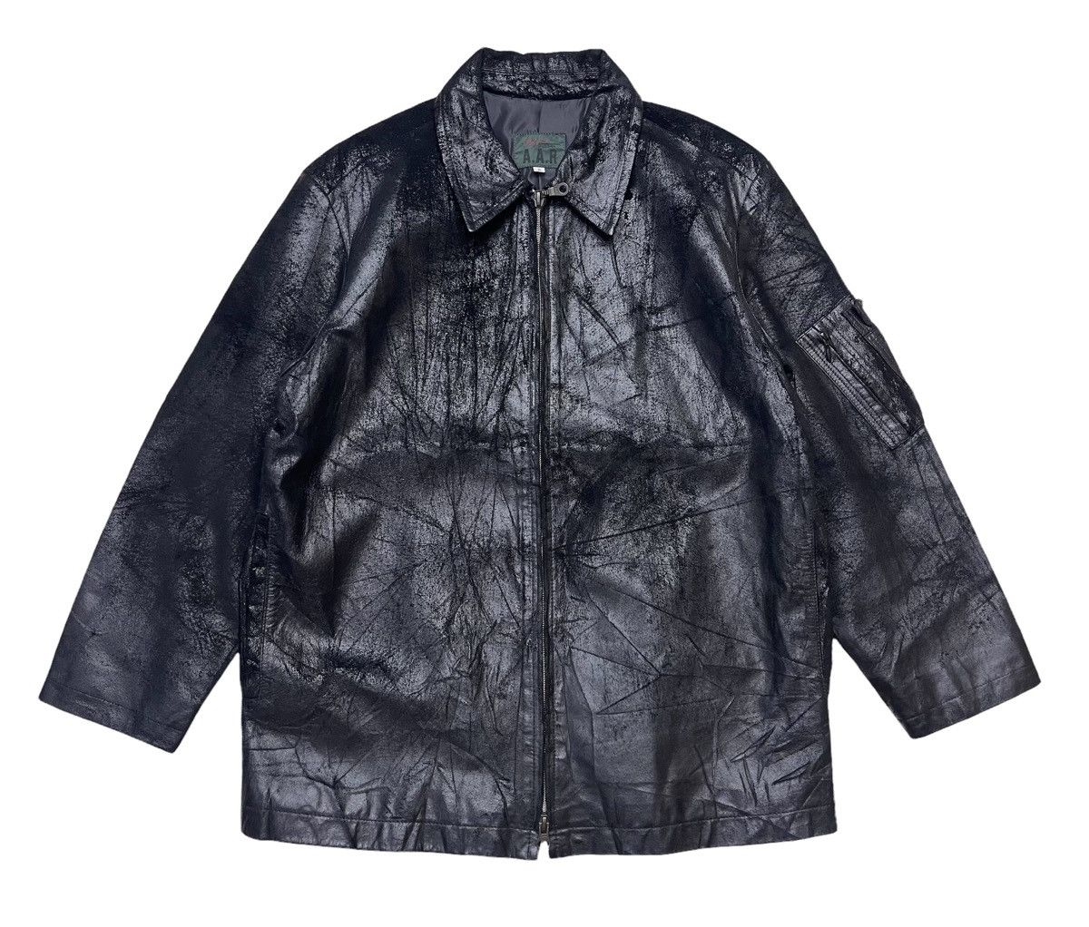 Yohji Yamamoto Yohji Yamamoto Suede Leather Jacket Size US M / EU 48-50 / 2 - 2 Thumbnail