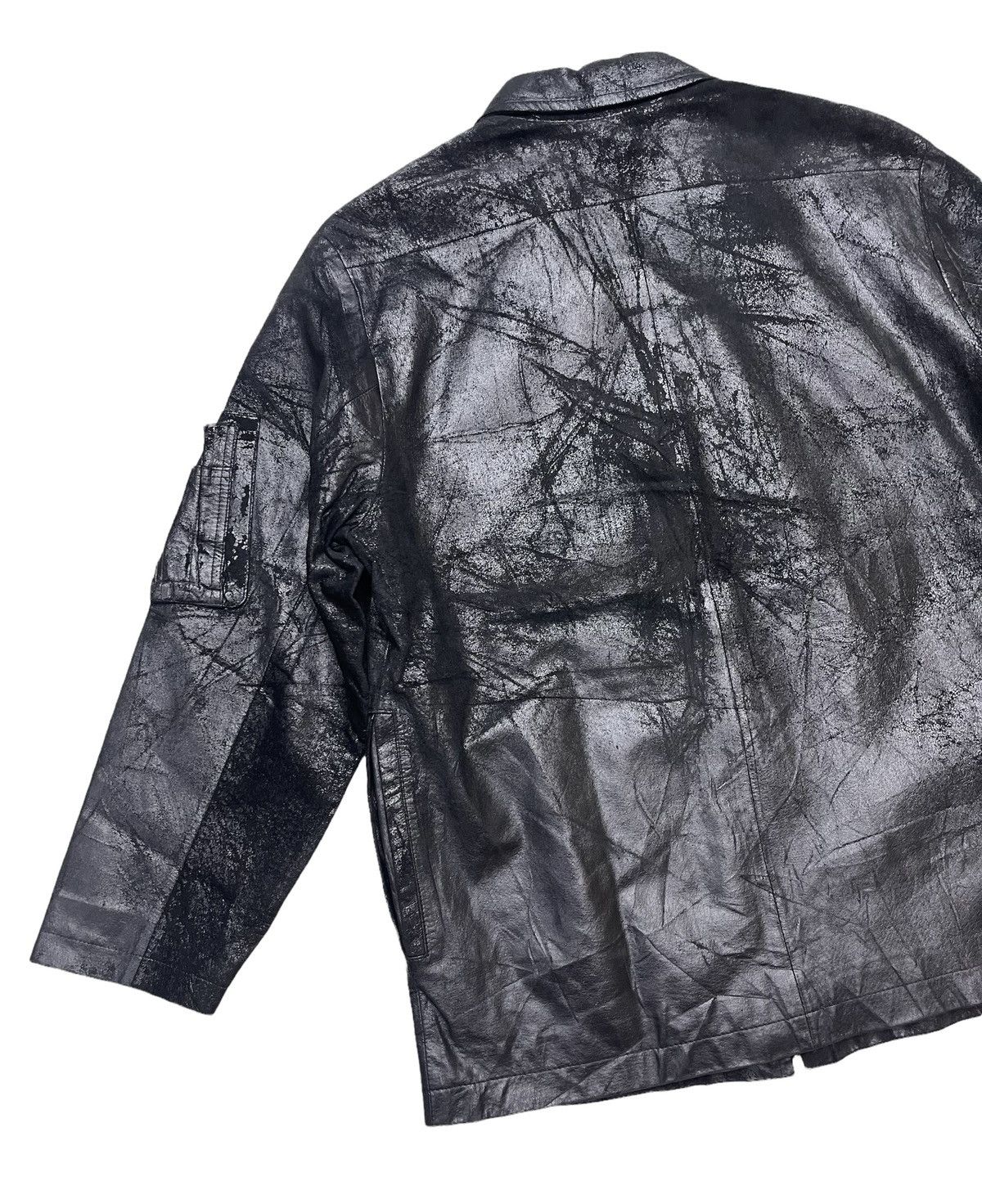 Yohji Yamamoto Yohji Yamamoto Suede Leather Jacket Size US M / EU 48-50 / 2 - 7 Thumbnail