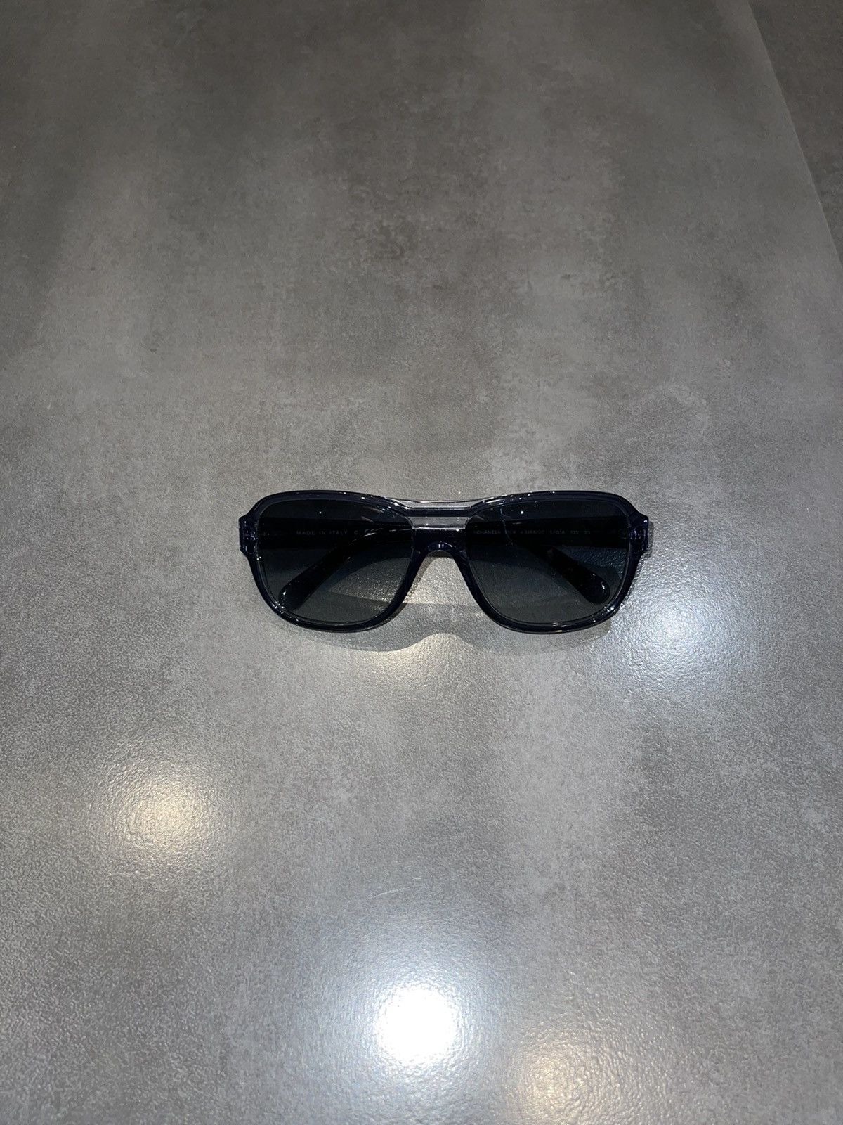 Chanel Chanel 5194 C.1268/3C Dark Blue Sunglasses Size ONE SIZE - 4 Thumbnail