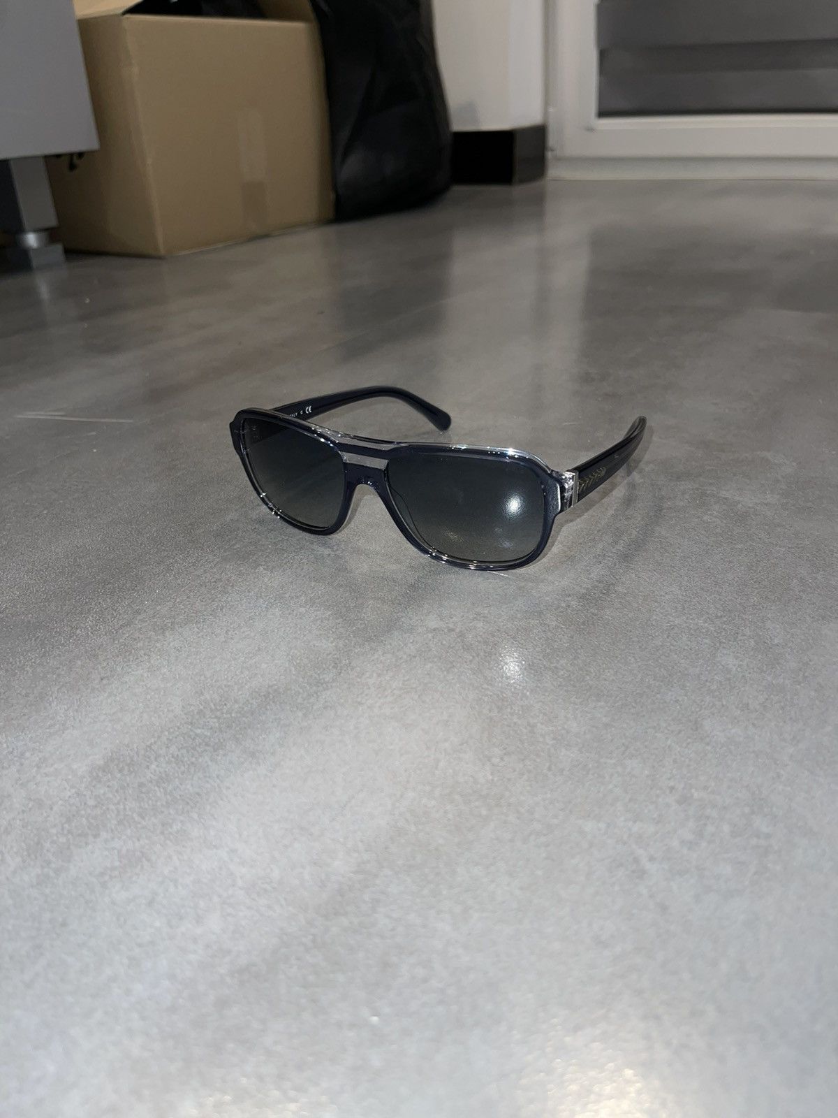 Chanel Chanel 5194 C.1268/3C Dark Blue Sunglasses Size ONE SIZE - 1 Thumbnail