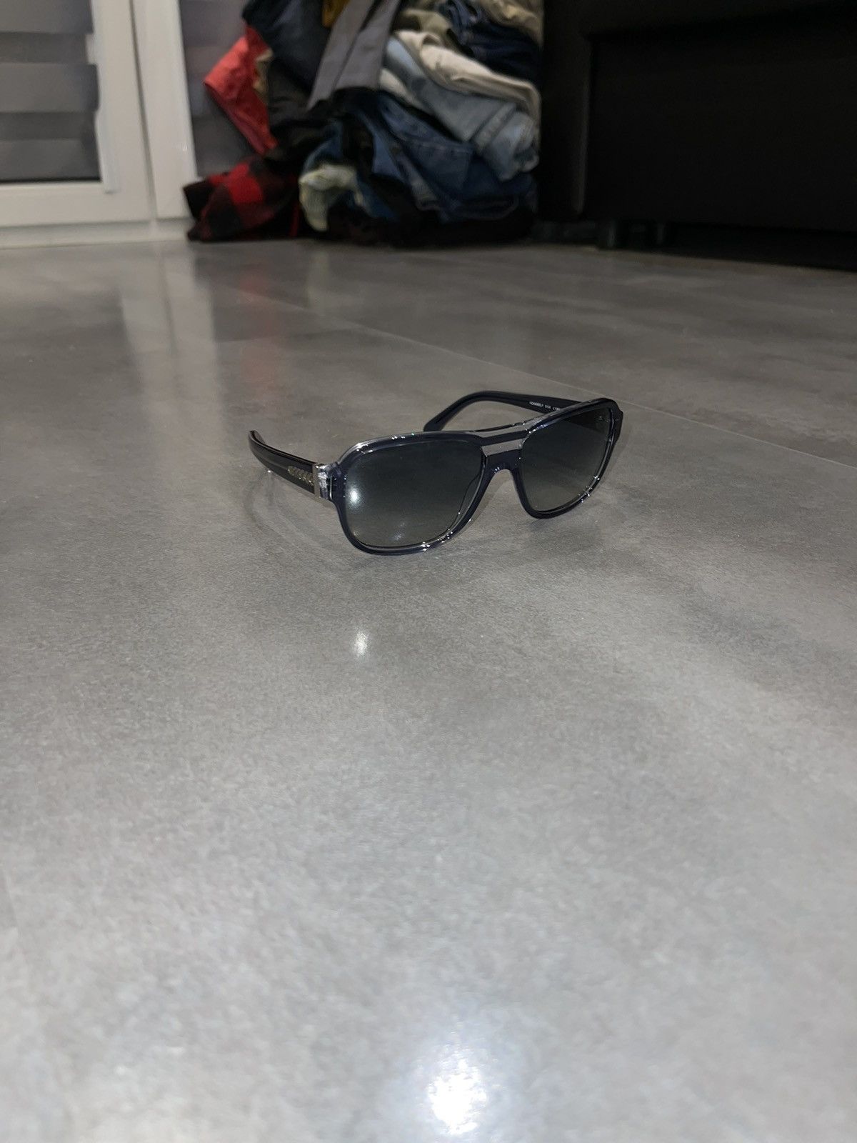 Chanel Chanel 5194 C.1268/3C Dark Blue Sunglasses Size ONE SIZE - 3 Thumbnail