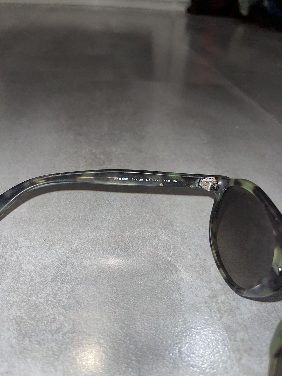 Prada Prada SPR09P NAJ-1X1 Camo Sunglasses Size ONE SIZE - 13 Thumbnail