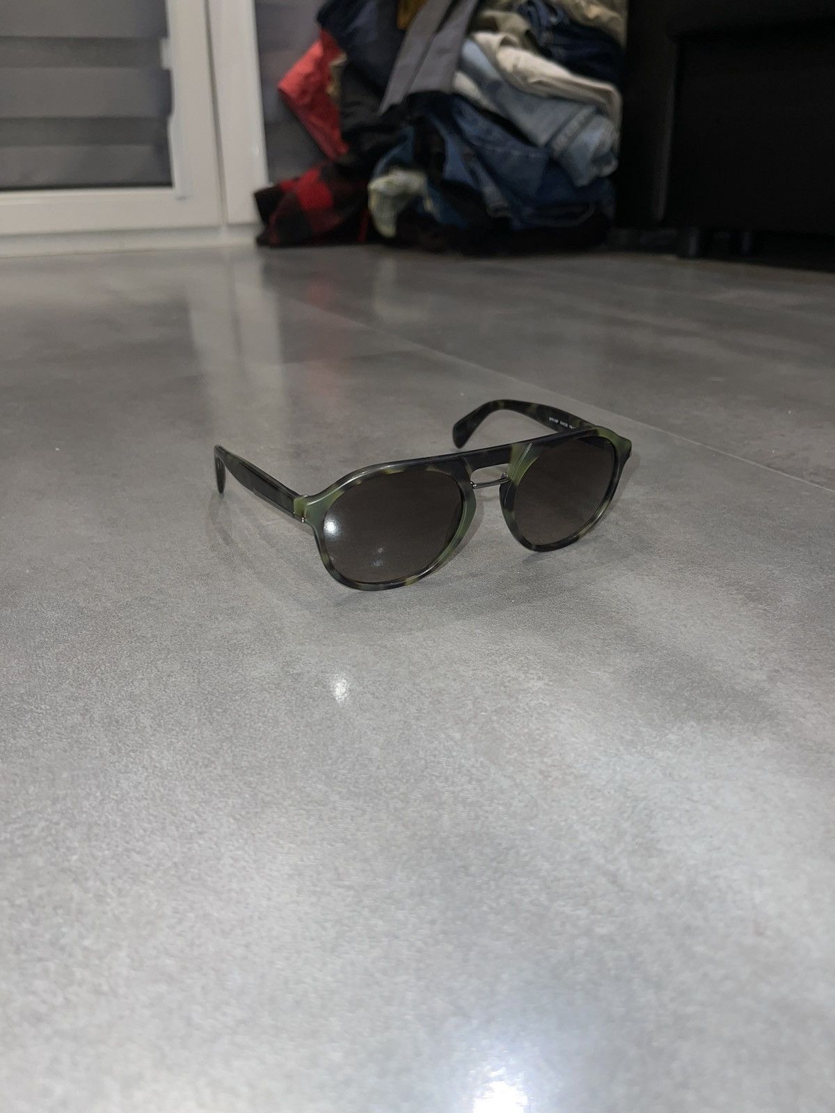 Prada Prada SPR09P NAJ-1X1 Camo Sunglasses Size ONE SIZE - 3 Thumbnail