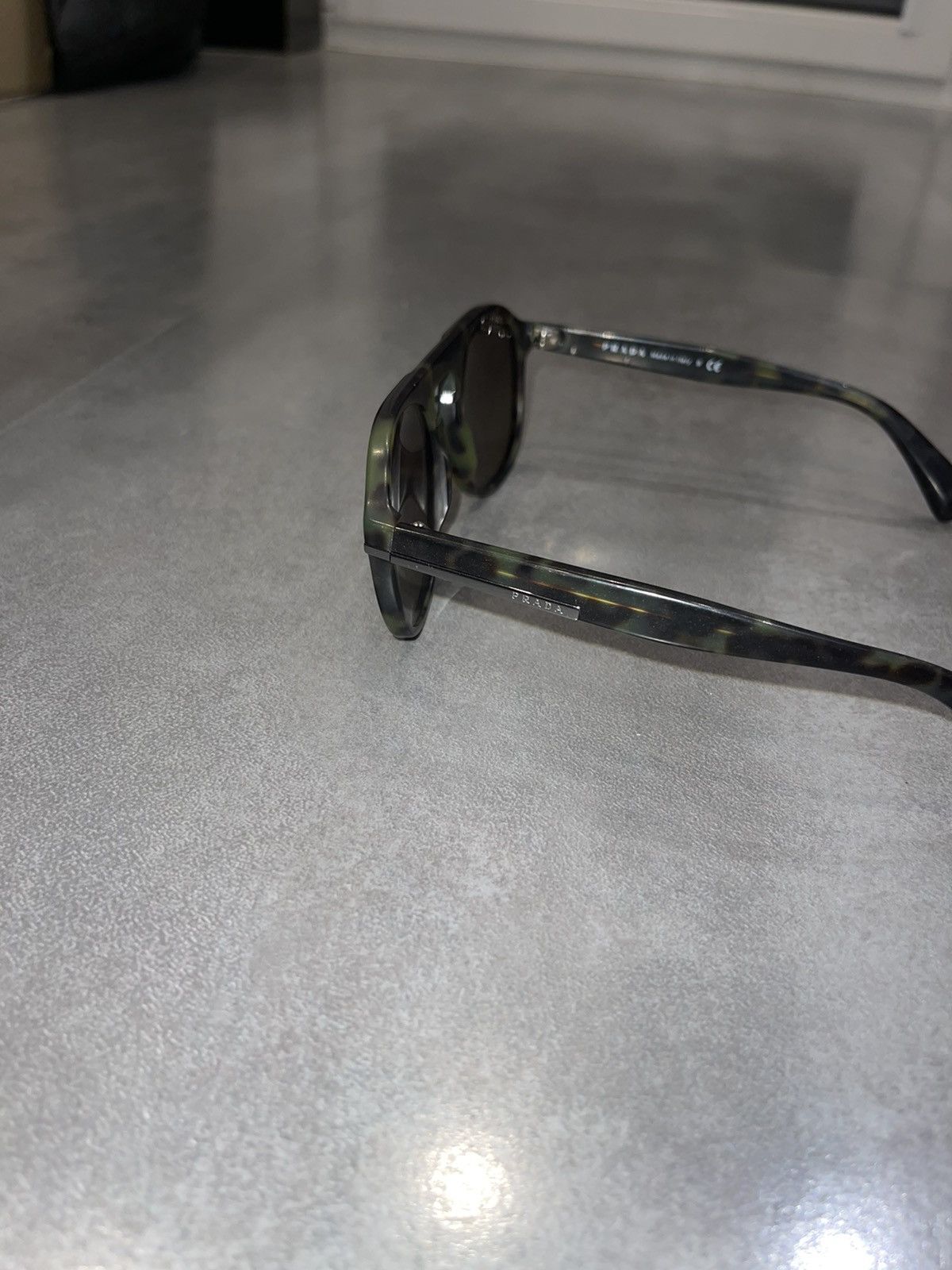 Prada Prada SPR09P NAJ-1X1 Camo Sunglasses Size ONE SIZE - 6 Thumbnail