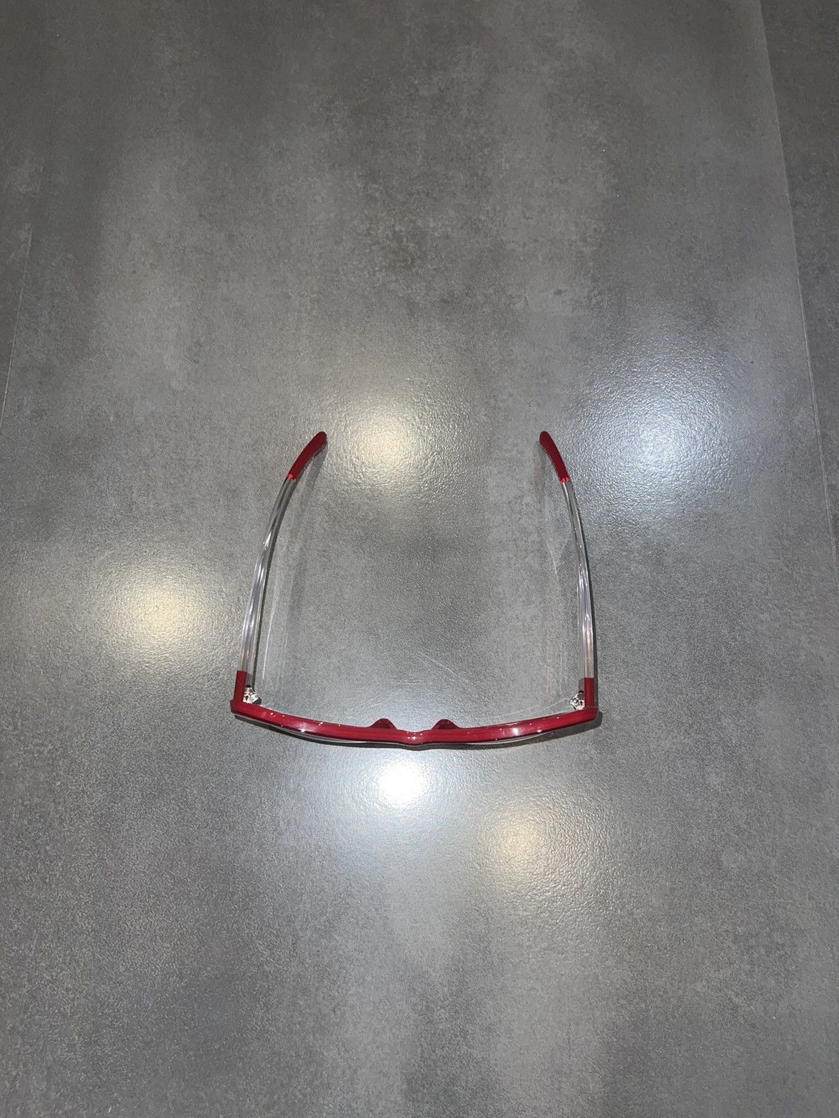 Chanel Chanel 5264 C.1343/S6 Red Transparent Cobain Sunglasses Size ONE SIZE - 9 Thumbnail