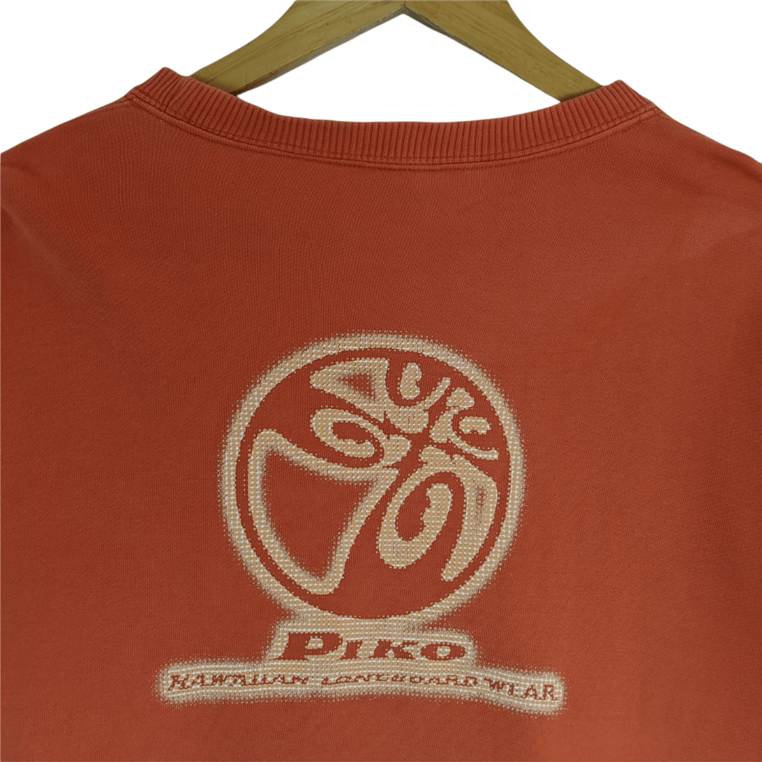 Japanese Brand Vintage PIKO Surfboard Surfwear Big Logo Jumper Sweatshirt Size US L / EU 52-54 / 3 - 4 Thumbnail