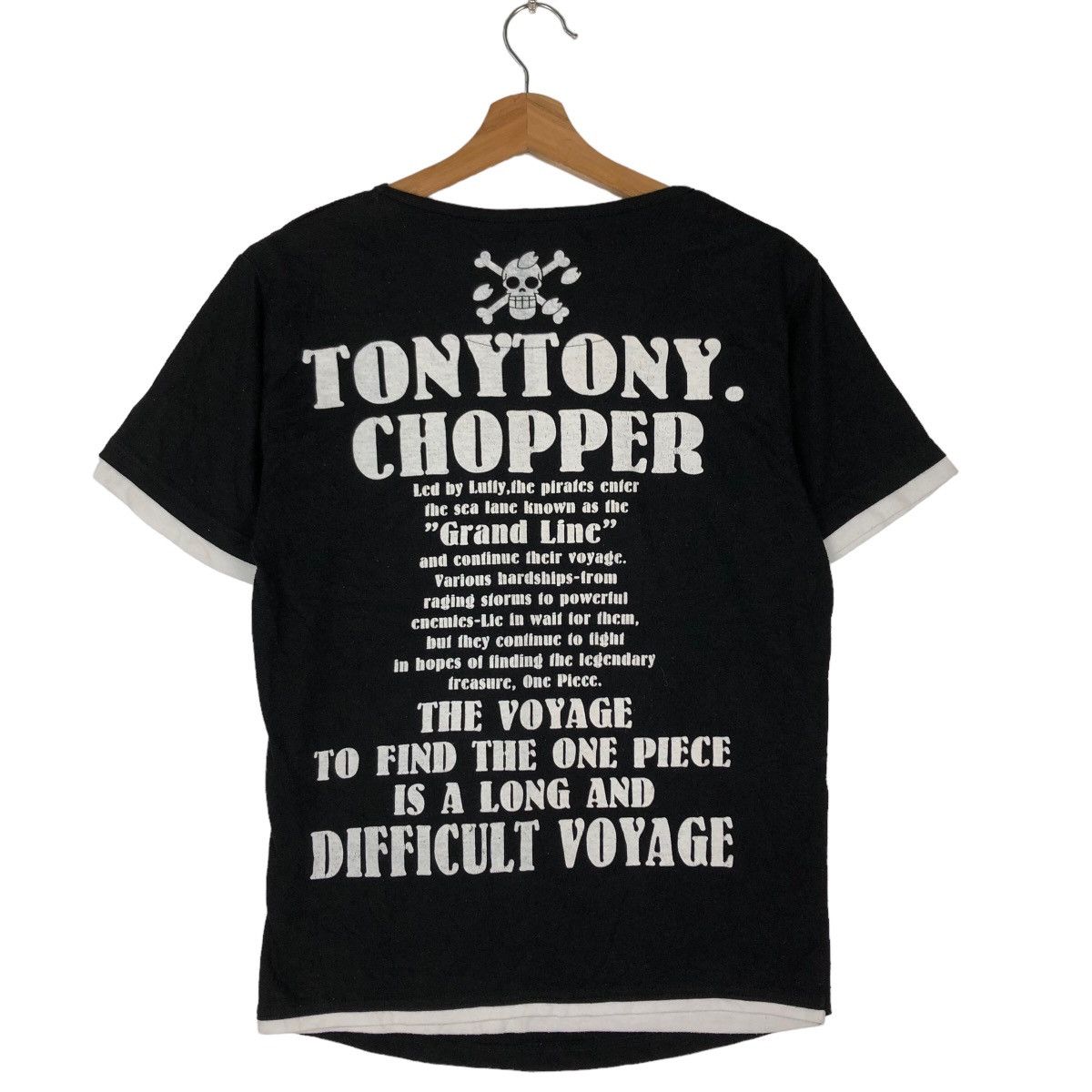 Japanese Brand VINTAGE TONY TONY CHOPPER ONE PIECE BIG LOGO Size US M / EU 48-50 / 2 - 7 Thumbnail