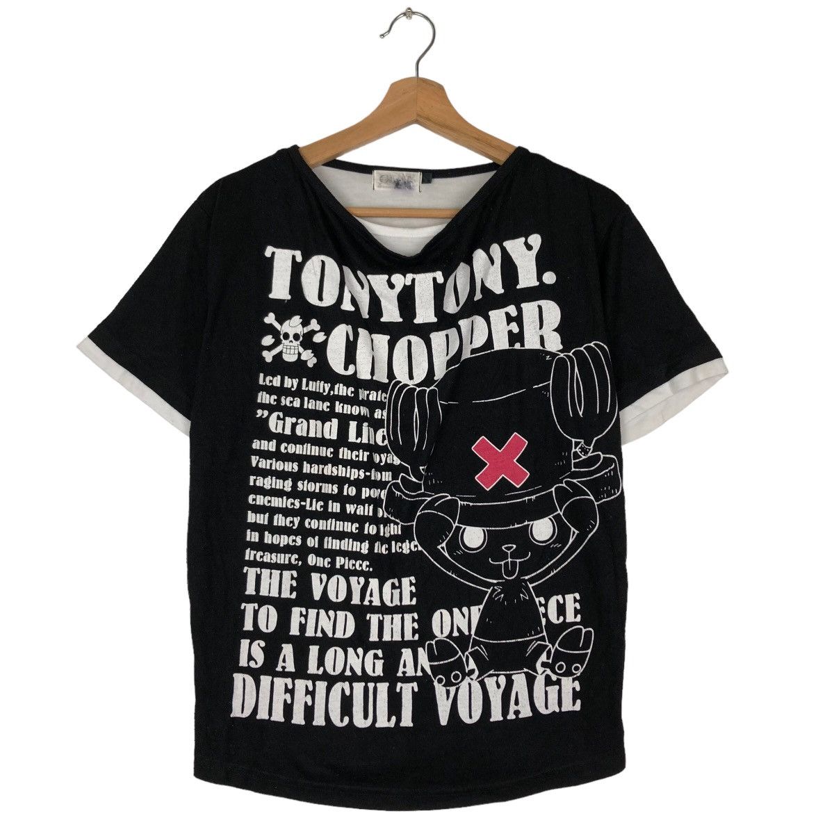 Japanese Brand VINTAGE TONY TONY CHOPPER ONE PIECE BIG LOGO Size US M / EU 48-50 / 2 - 1 Thumbnail