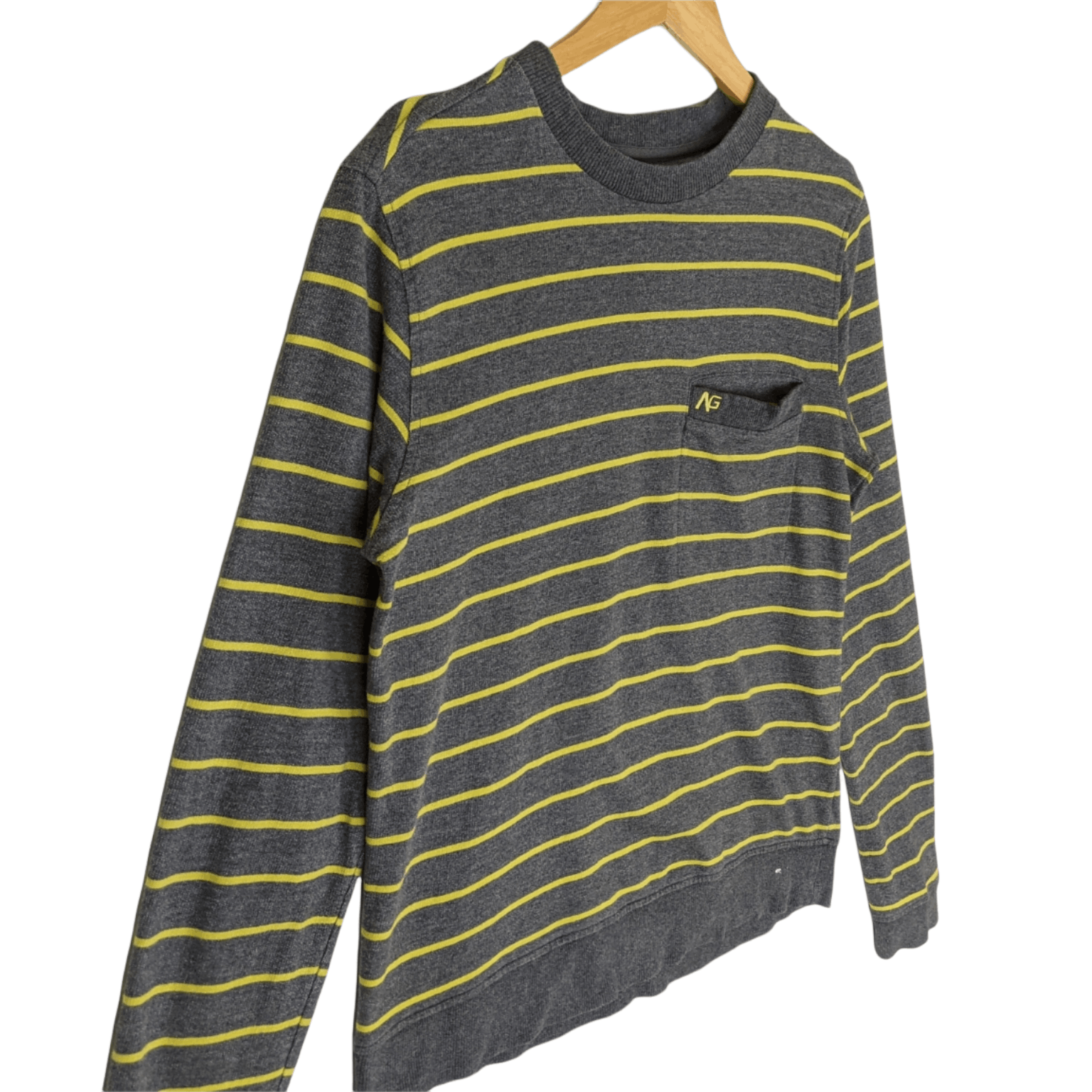 Analog ANALOG Japan Grunge Striped Jumper Sweatshirt Size US S / EU 44-46 / 1 - 3 Thumbnail
