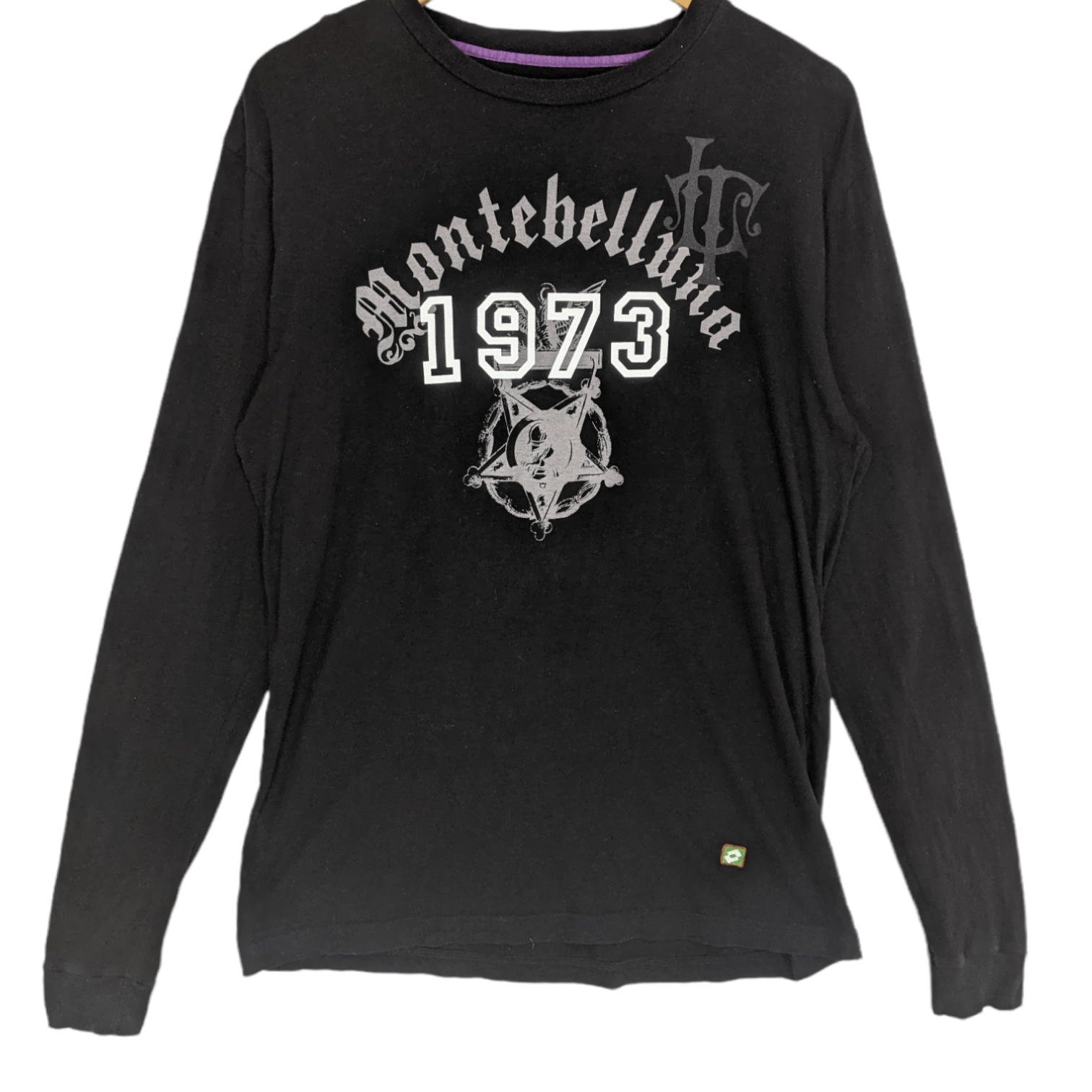 Lotto Sport LOTTO Big Spell Out Long Sleeve T-Shirt Size US L / EU 52-54 / 3 - 2 Thumbnail