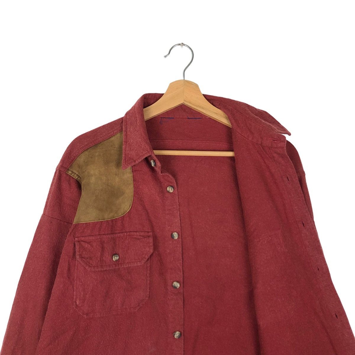 Woolrich Woolen Mills VERY RARE WOOLRICH SHOULDERS COWHIDE DESIGN Size US L / EU 52-54 / 3 - 10 Thumbnail