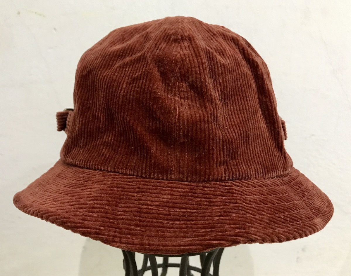 Asics × Vintage ASICS CORDUROY BUCKET HAT Size ONE SIZE - 2 Thumbnail