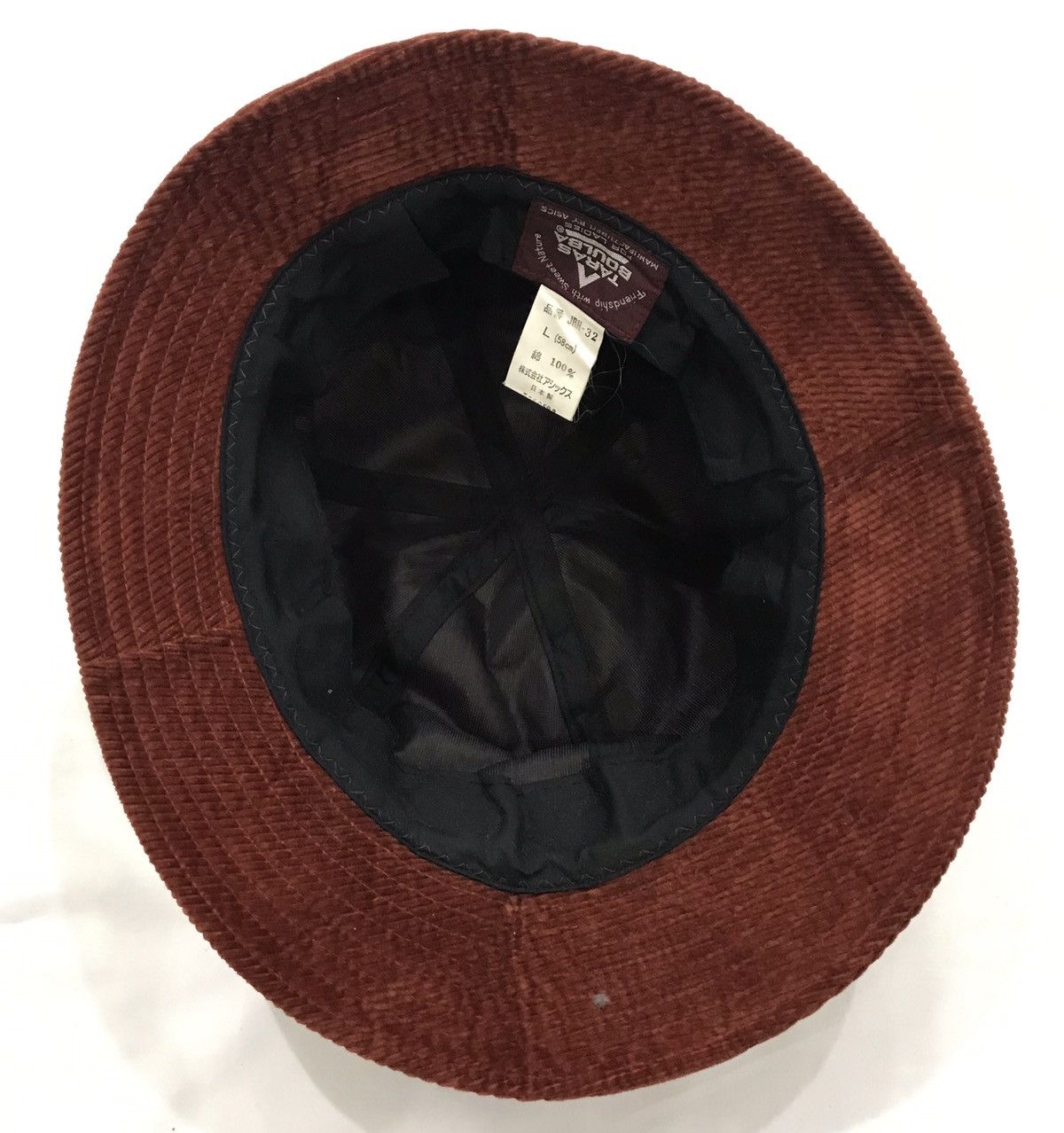 Asics × Vintage ASICS CORDUROY BUCKET HAT Size ONE SIZE - 6 Thumbnail
